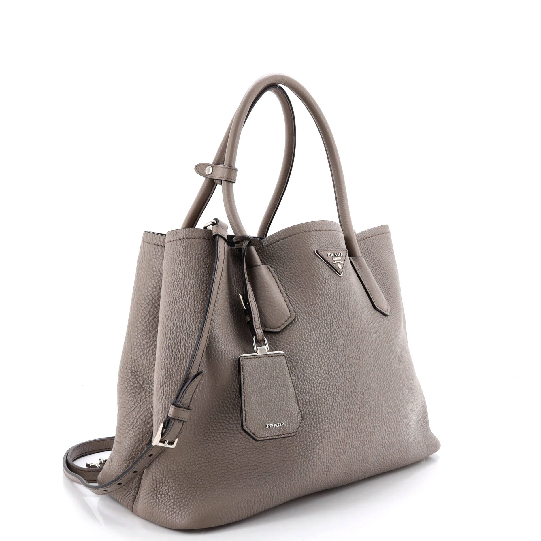 Cuir Double Tote Saffiano Leather Large - Image 2
