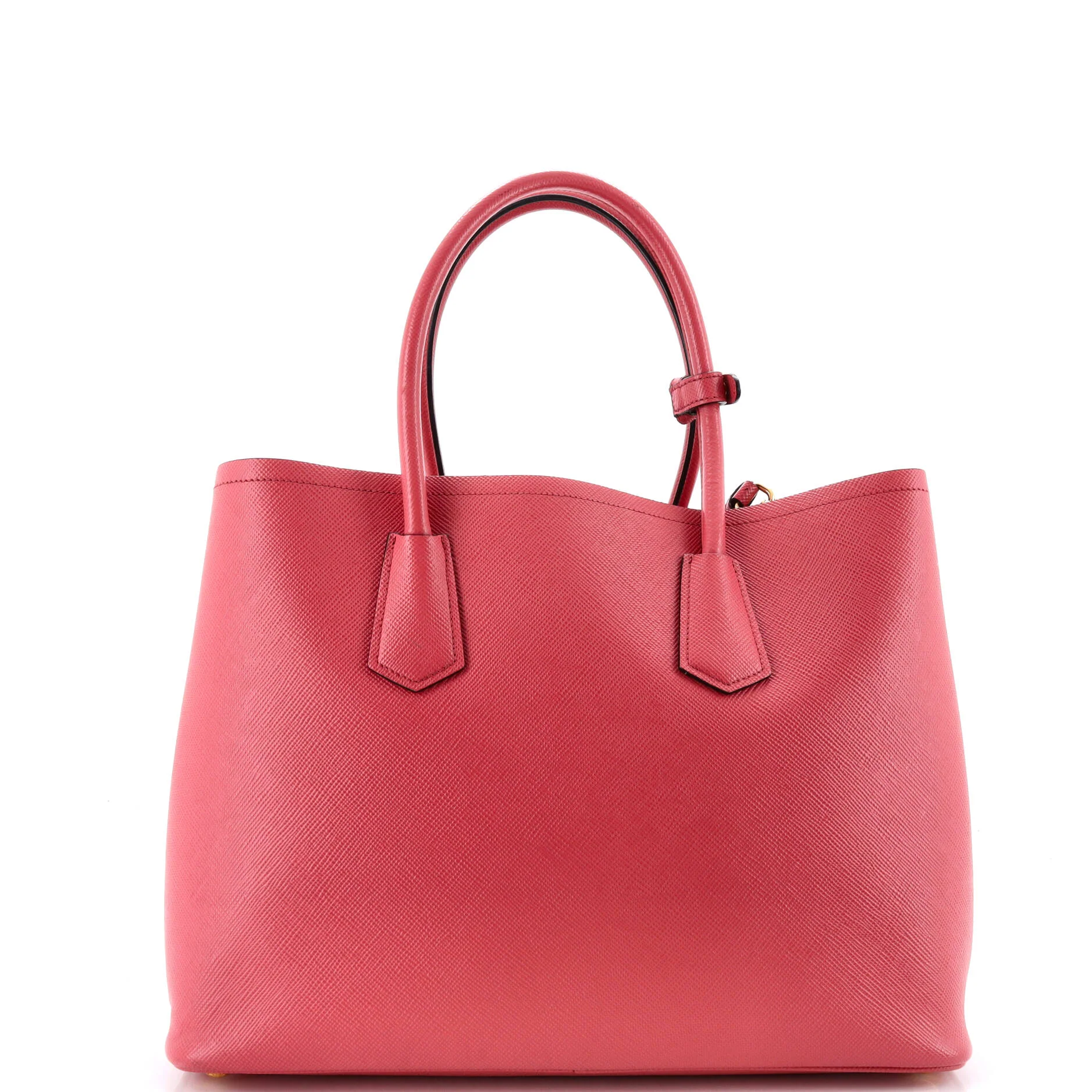 Cuir Double Tote Saffiano Leather Large - Image 3