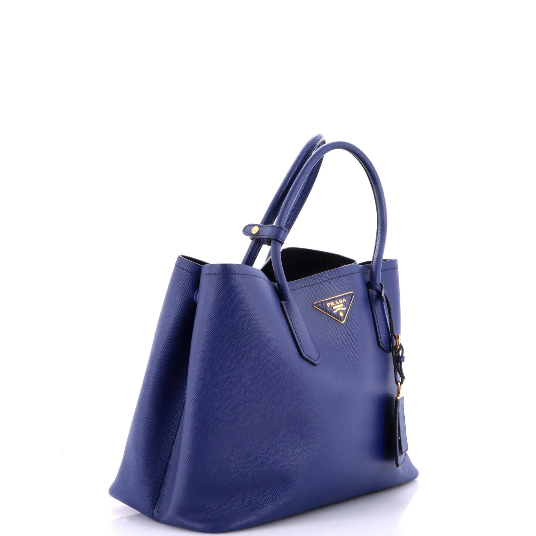 Cuir Double Tote Saffiano Leather Medium - Image 2