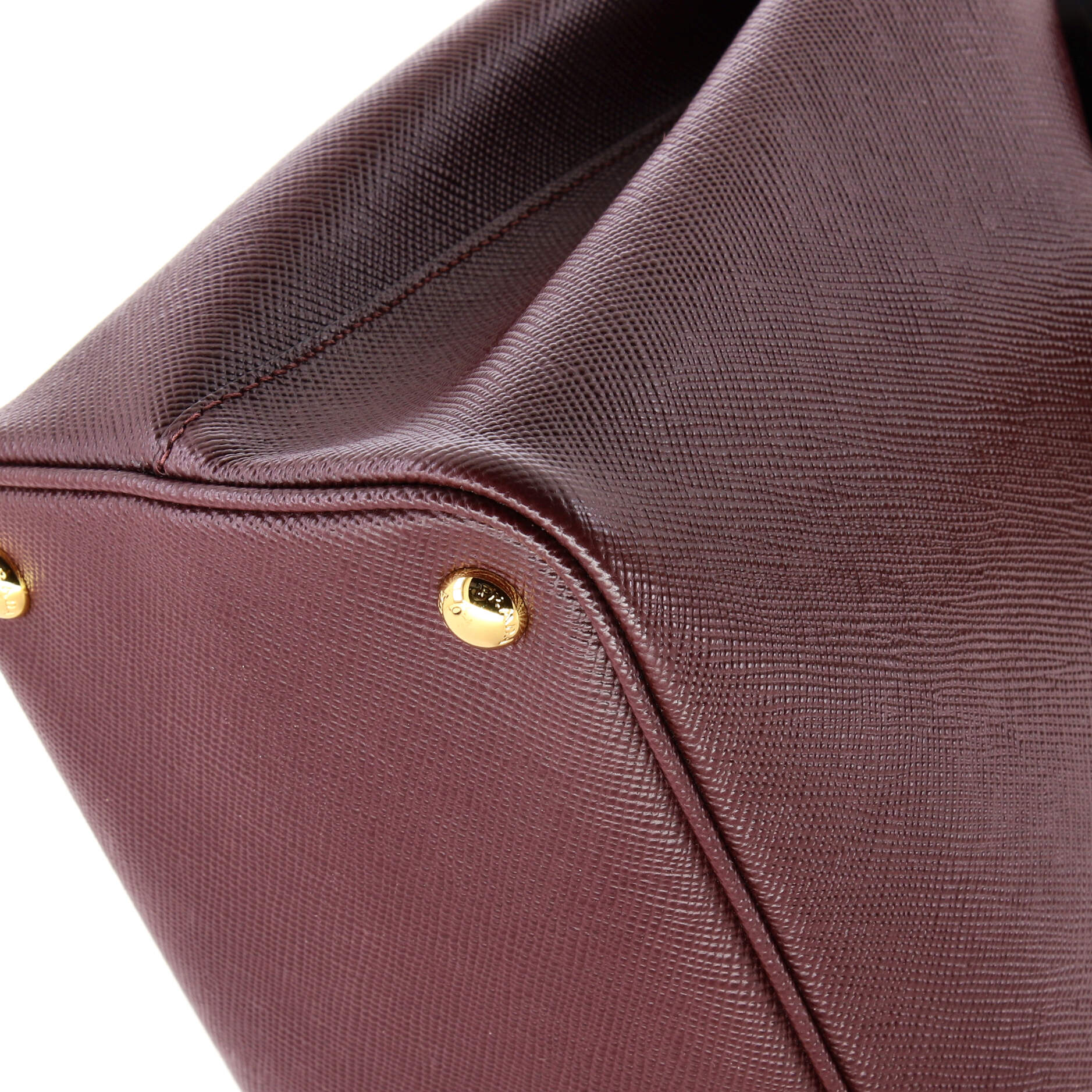 Cuir Double Tote Saffiano Leather Medium - Image 6