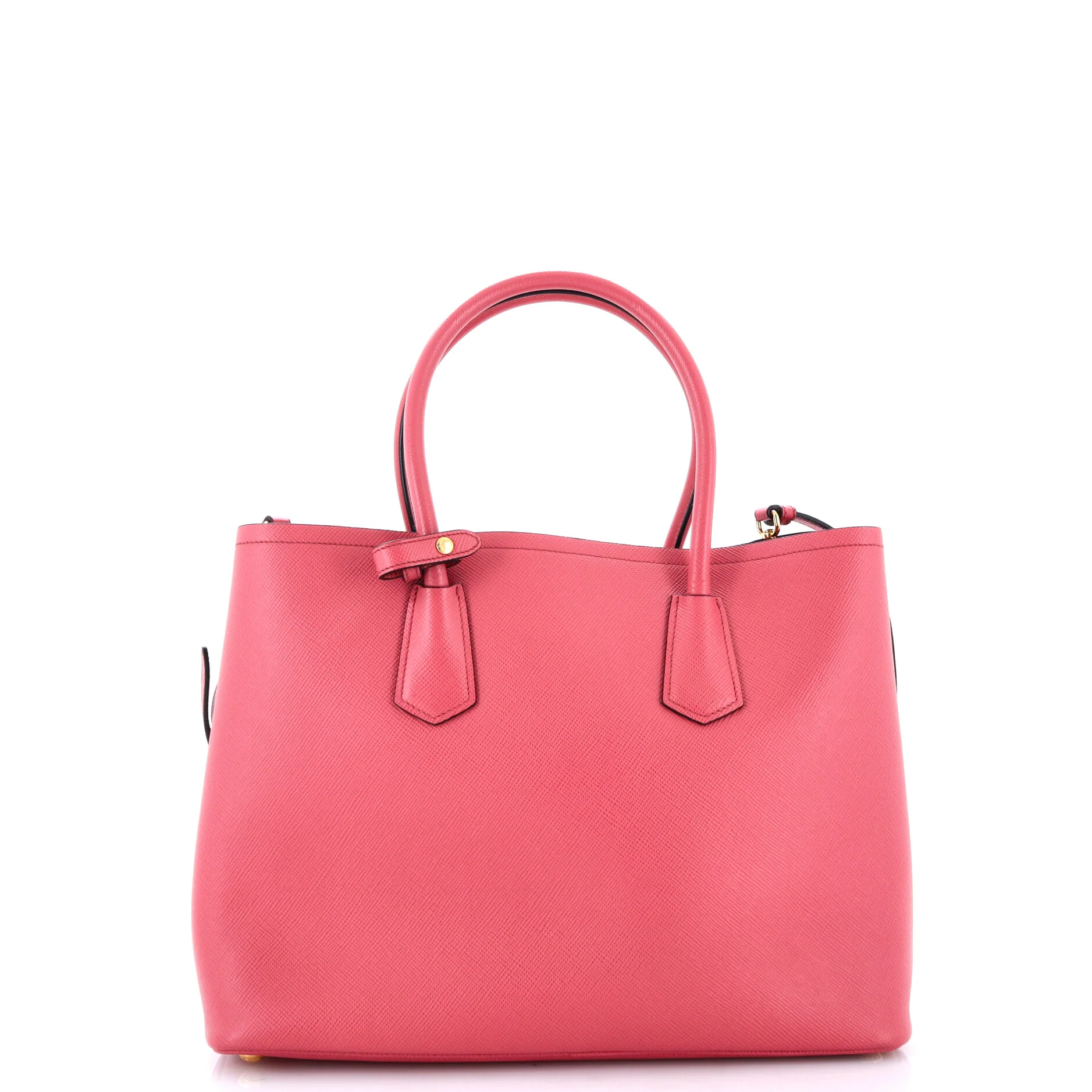 Cuir Double Tote Saffiano Leather Medium - Image 3
