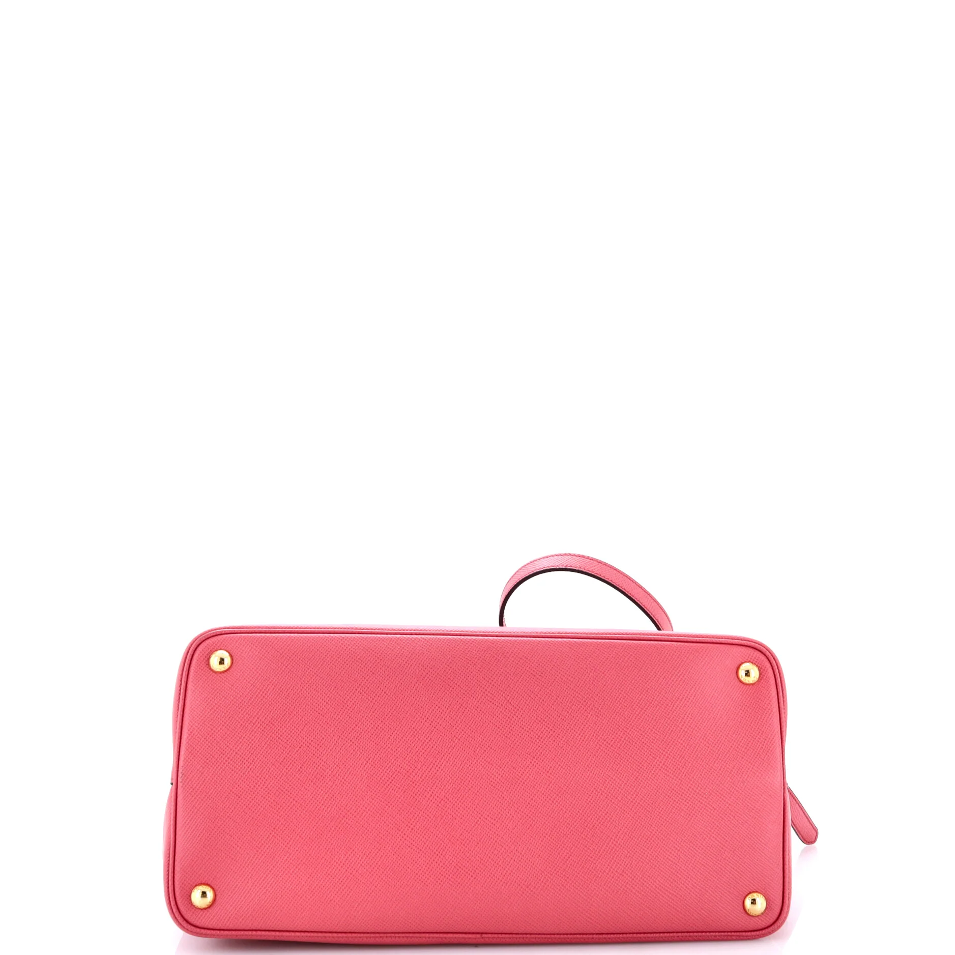 Cuir Double Tote Saffiano Leather Medium - Image 4