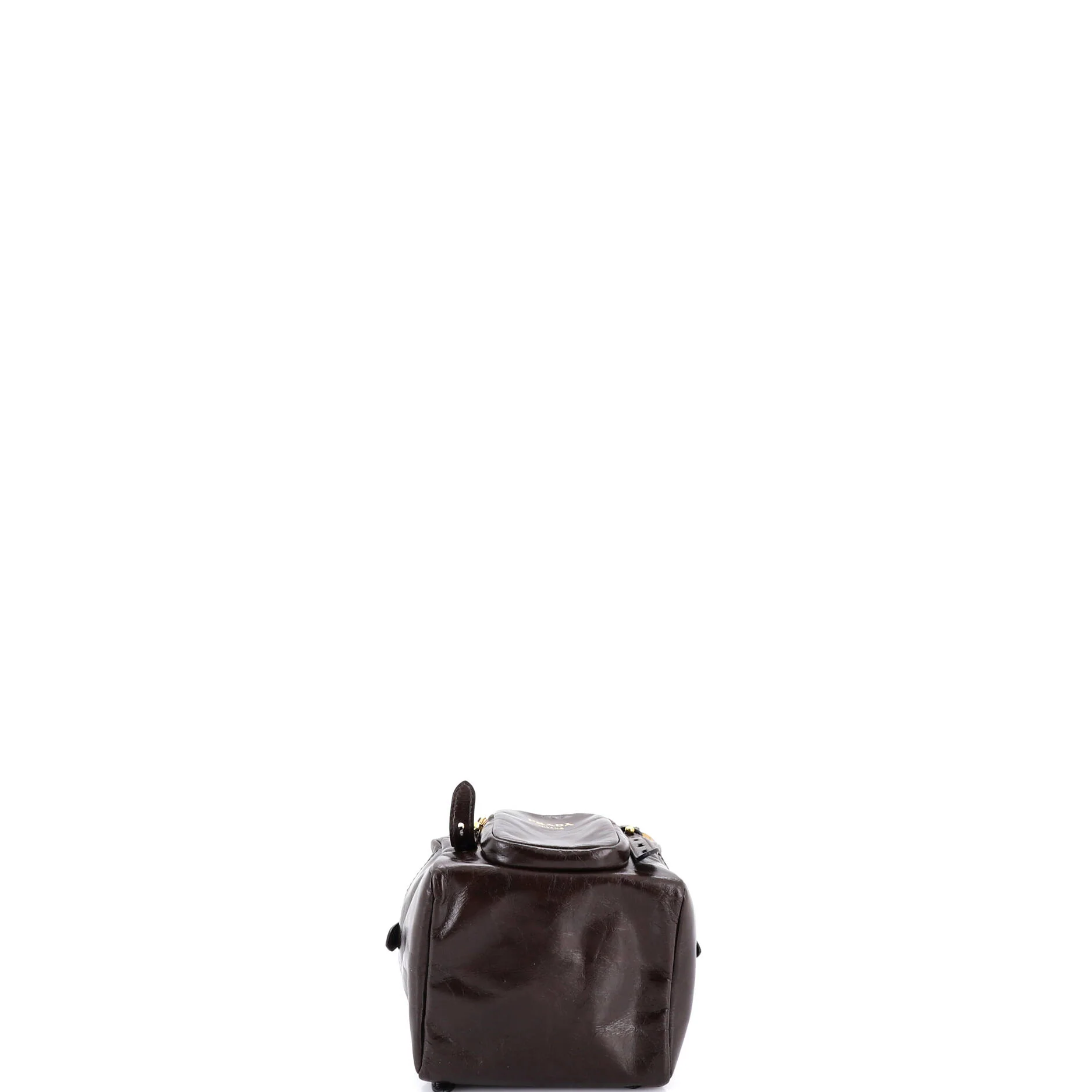 Dangle Top Handle Bag Leather Mini - Image 4