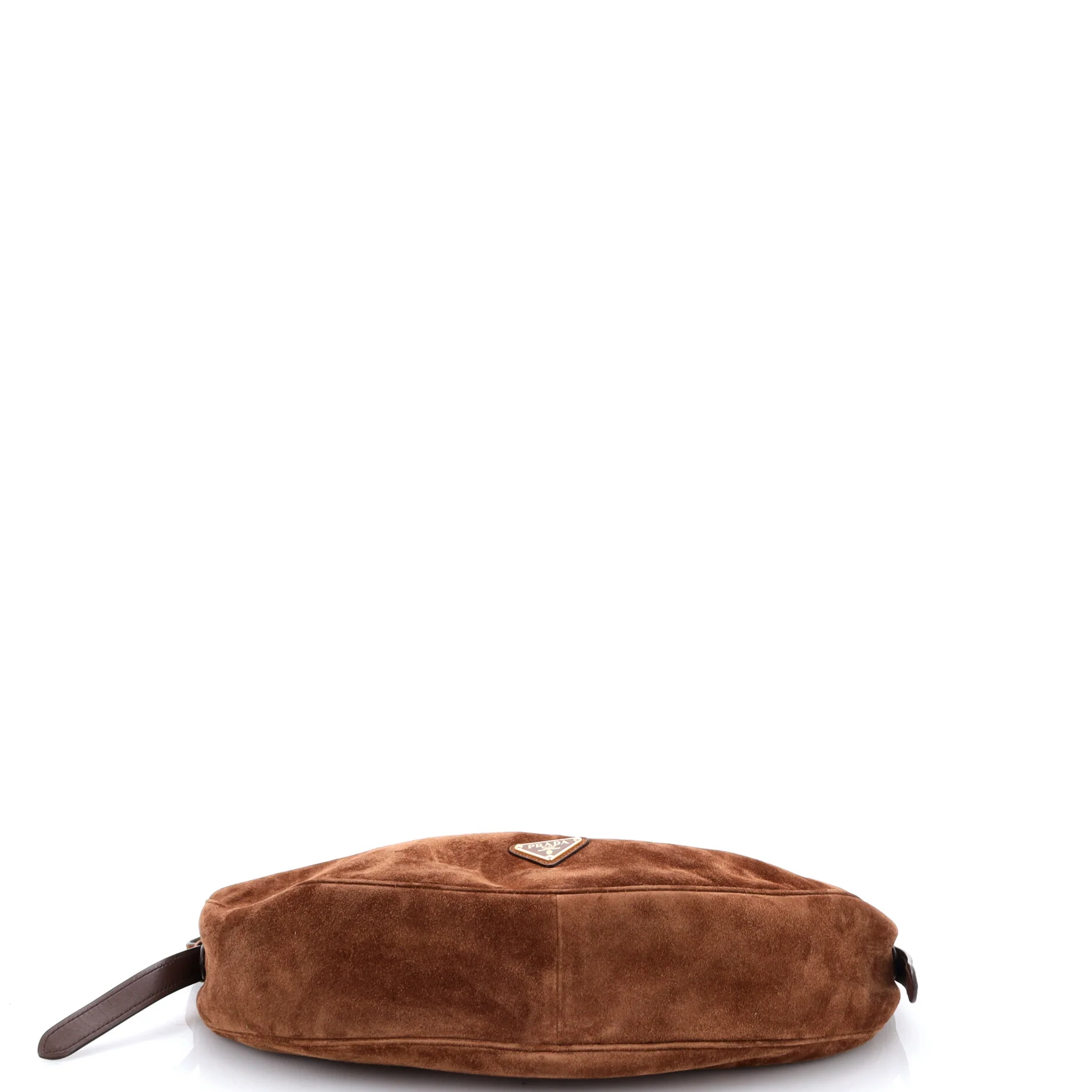Demi-Lune Shoulder Bag Suede Large - Image 4