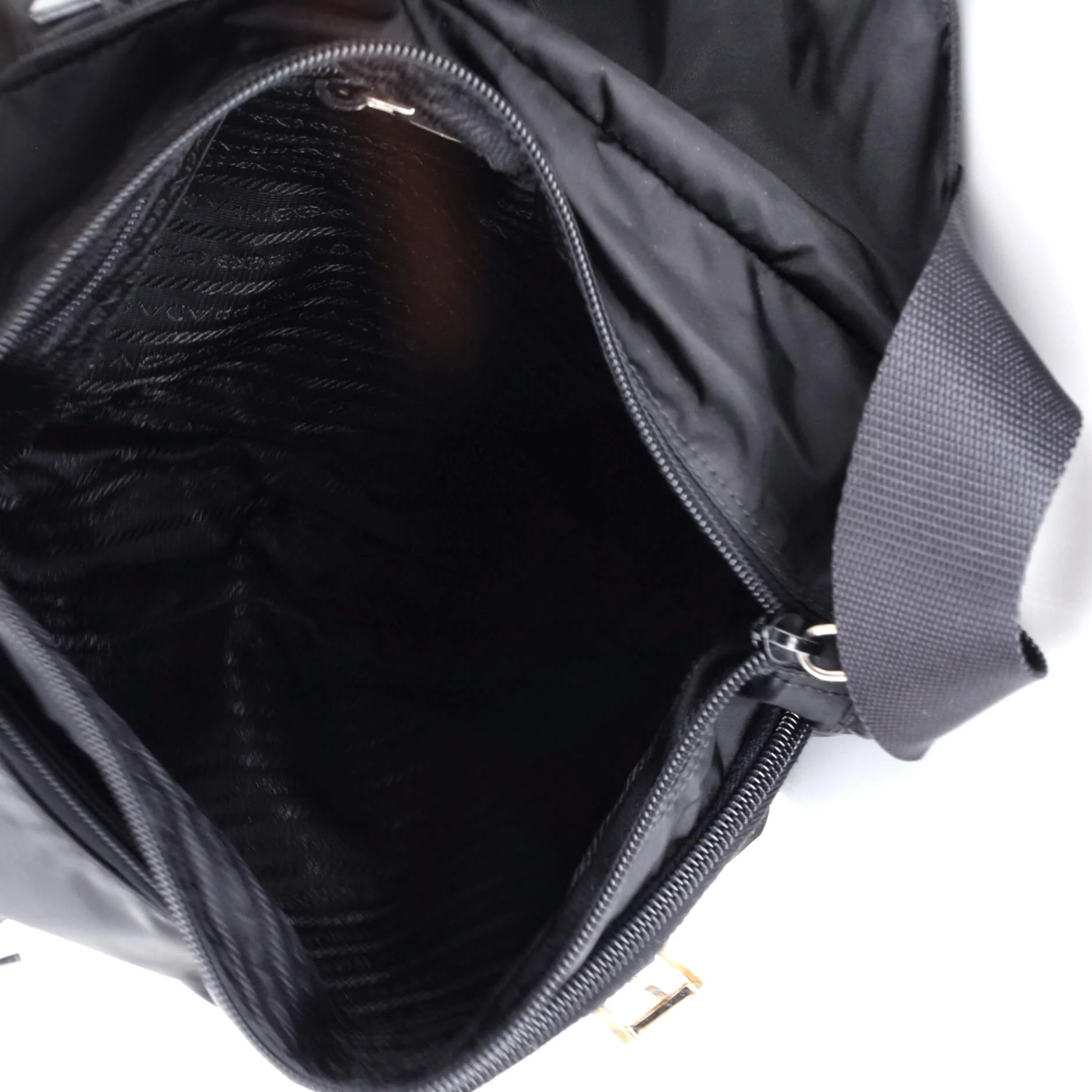 Double Buckle Flap Camera Bag Tessuto Large - Image 5