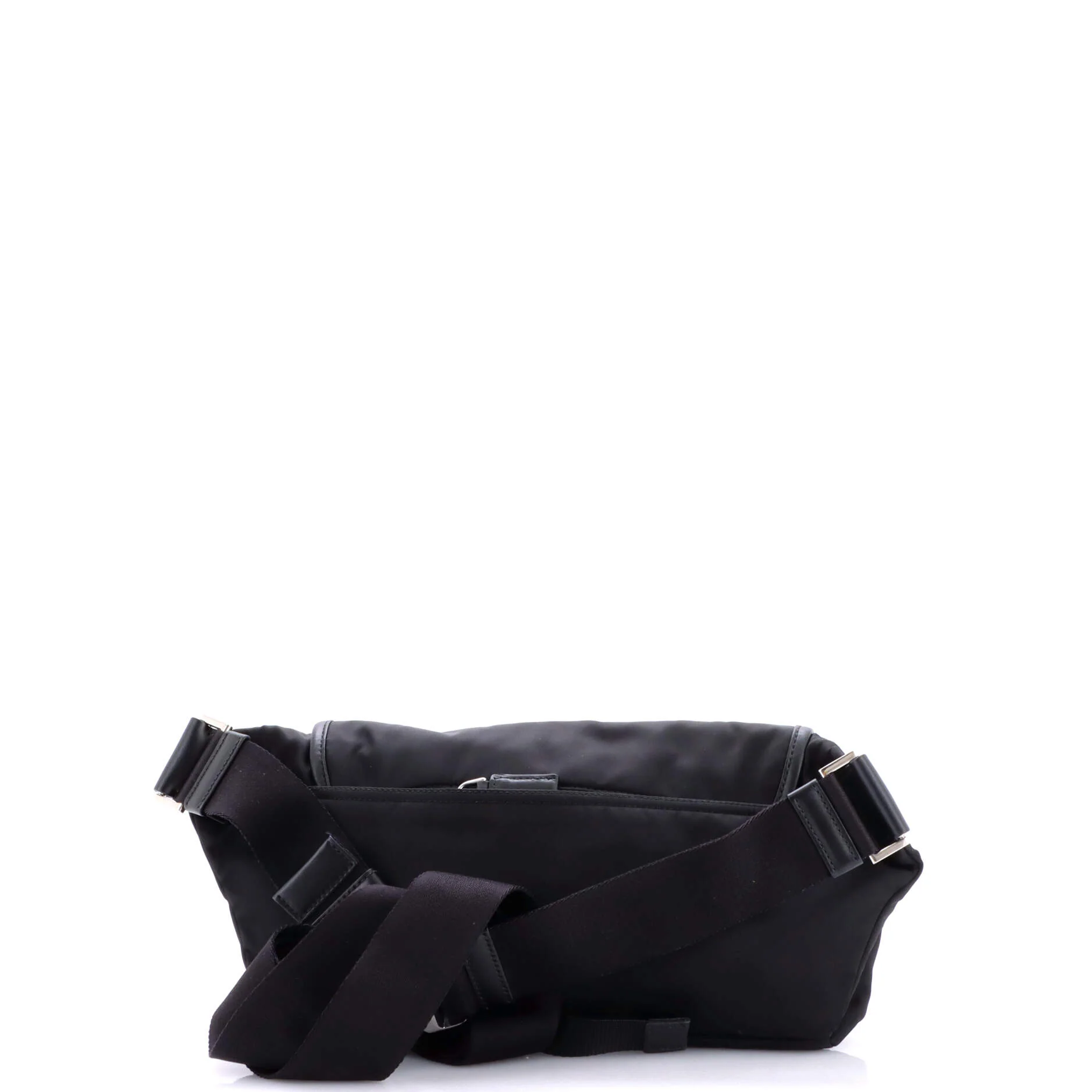 Double Front Pocket Belt Bag Re-Nylon - Image 3