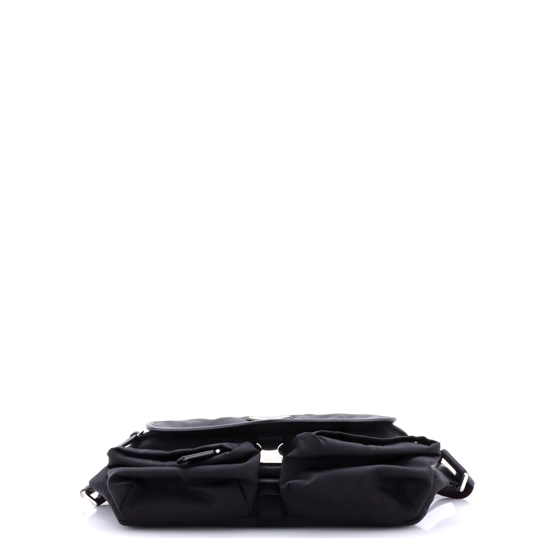 Double Front Pocket Belt Bag Re-Nylon - Image 4