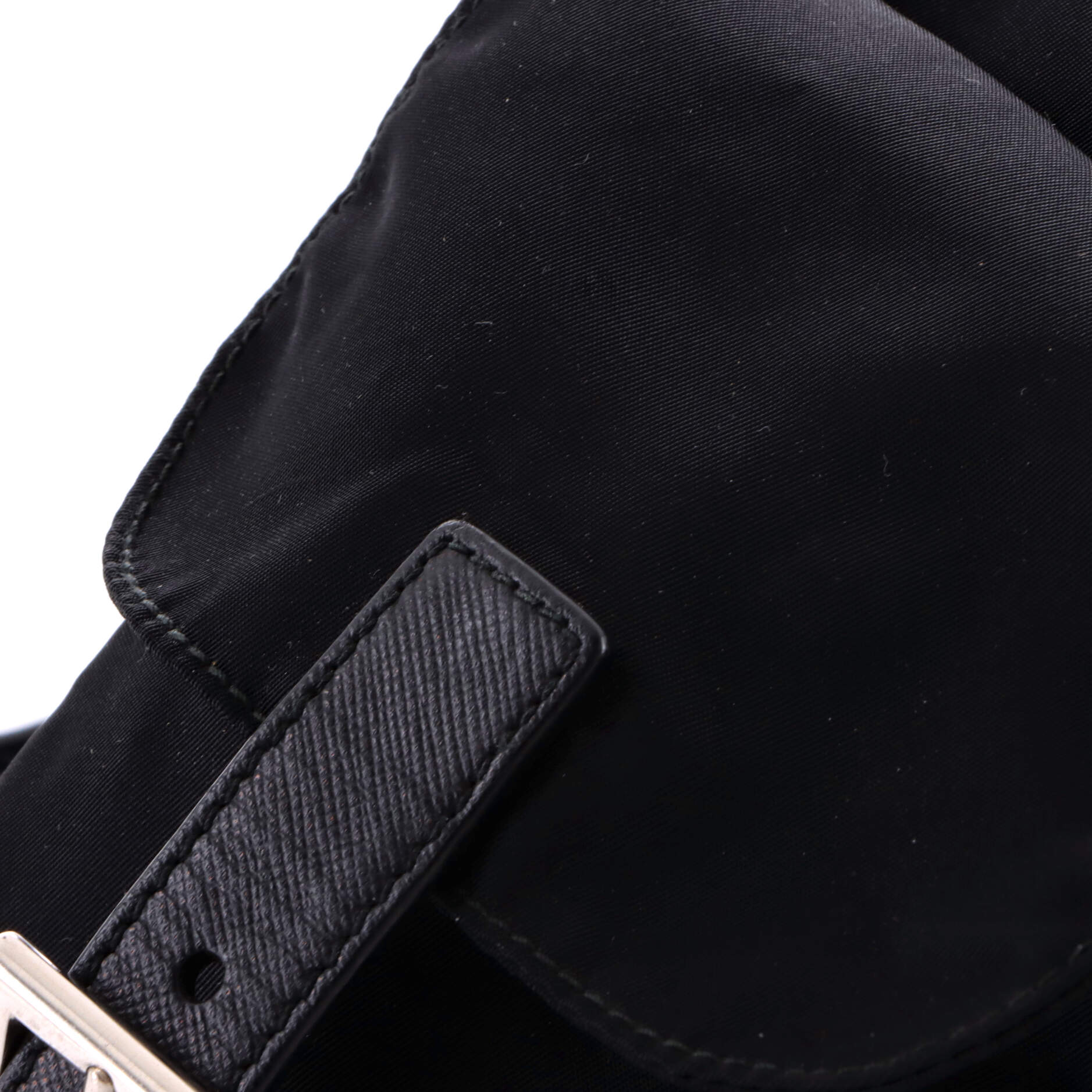 Double Pocket Buckle Backpack Tessuto Medium - Image 6