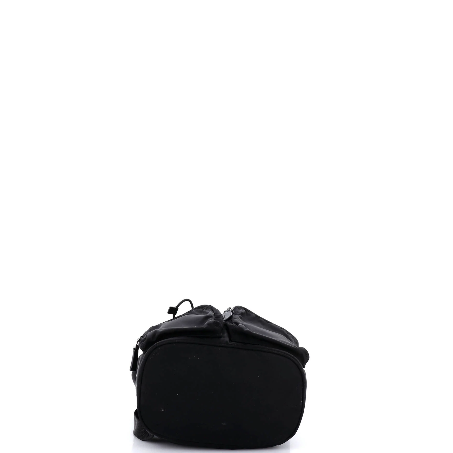 Double Pocket Buckle Backpack Tessuto Small - Image 4