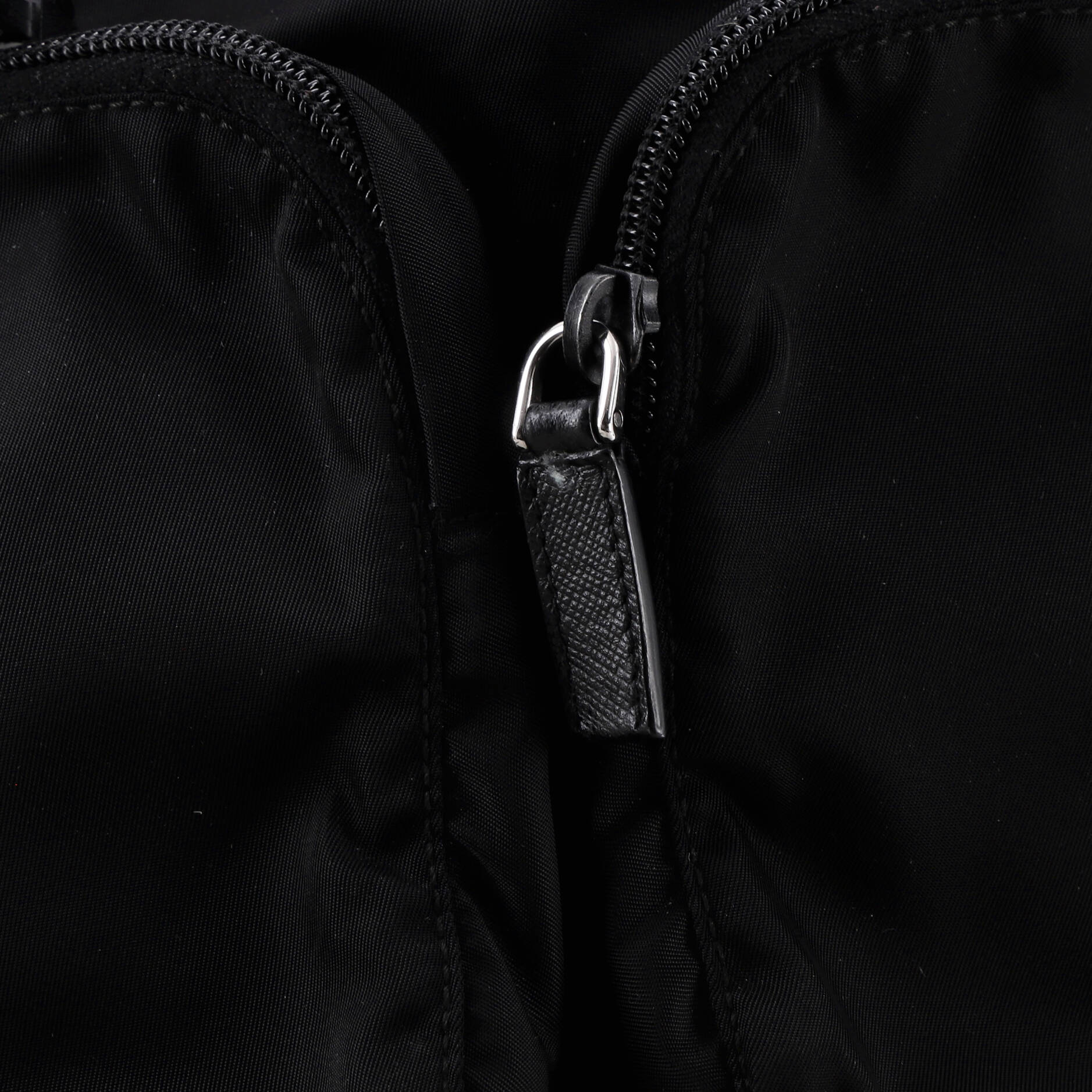 Double Pocket Buckle Backpack Tessuto Small - Image 7