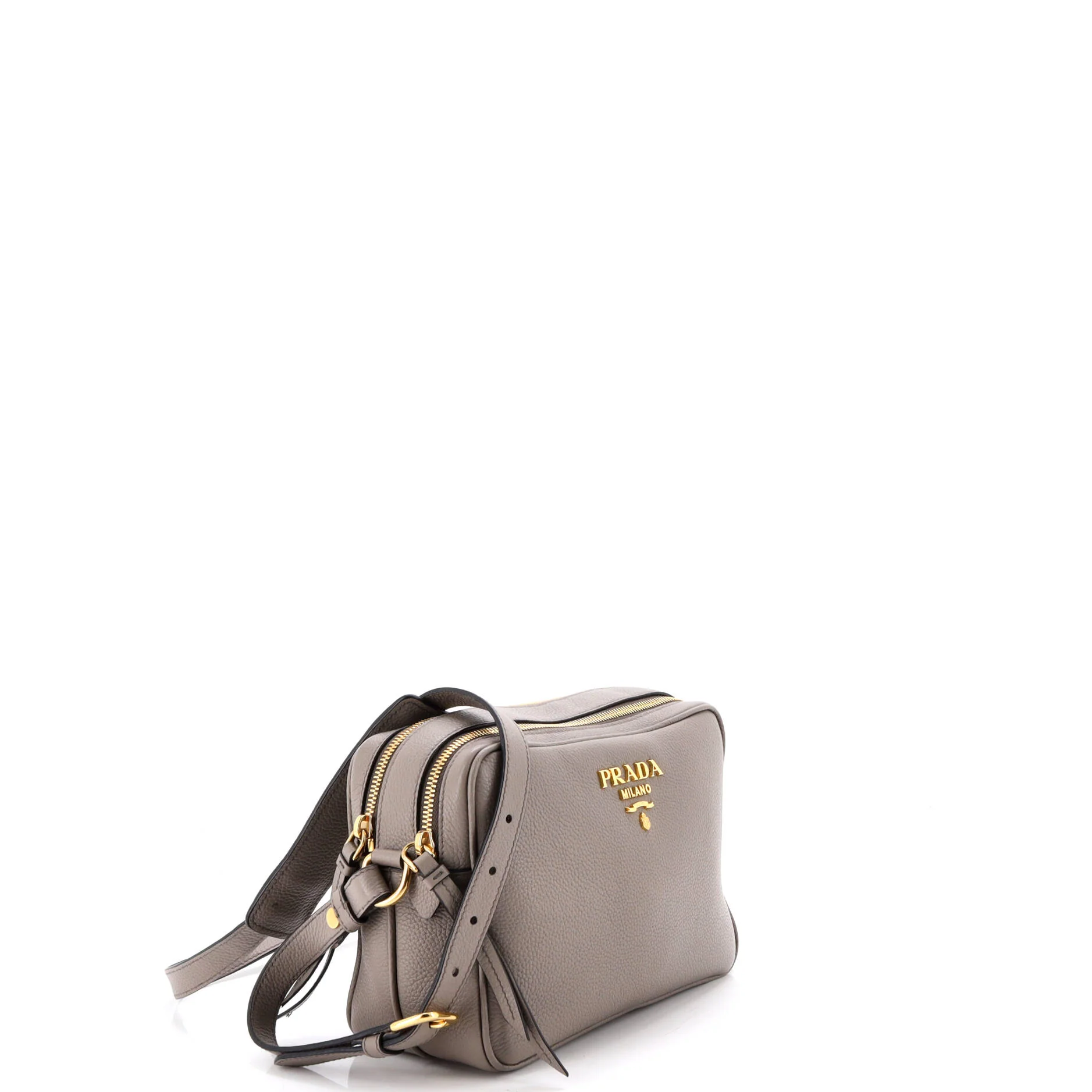Double Zip Camera Bag Vitello Daino - Image 2