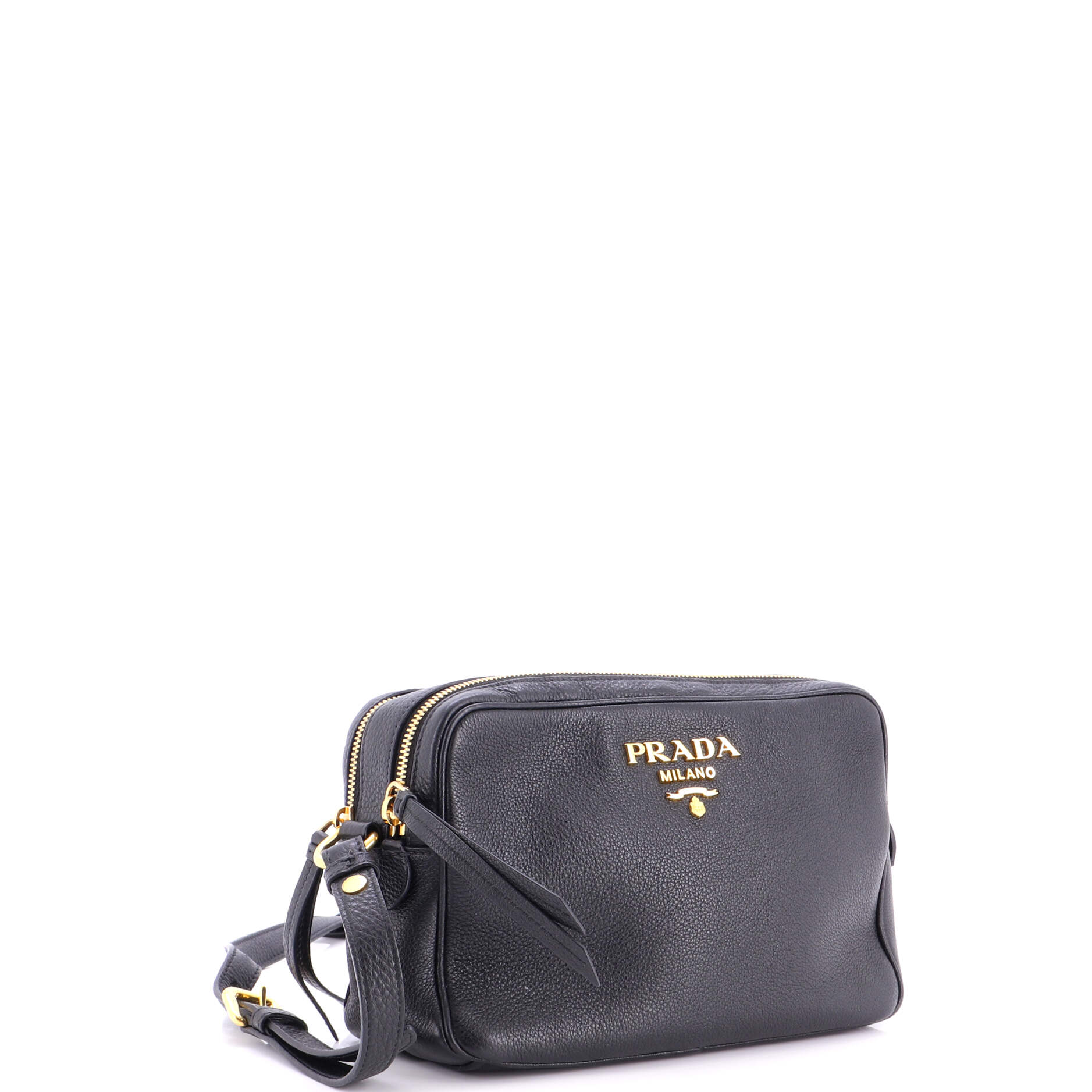 Double Zip Camera Bag Vitello Phenix Medium - Image 2