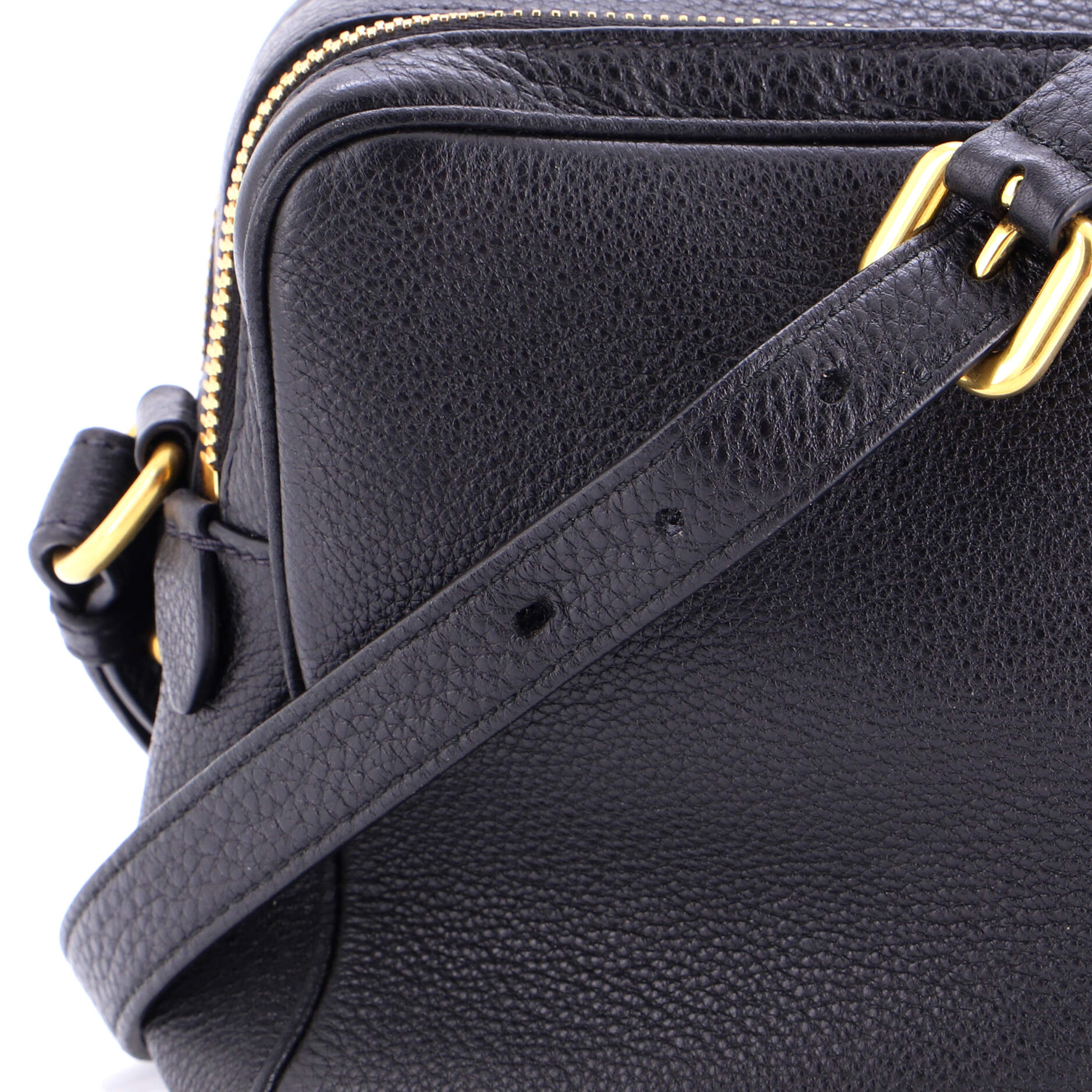 Double Zip Camera Bag Vitello Phenix Medium - Image 6