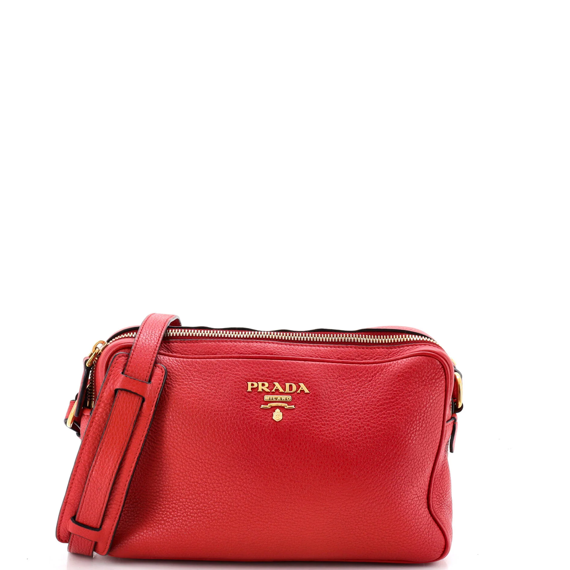 Double Zip Camera Bag Vitello Phenix Medium