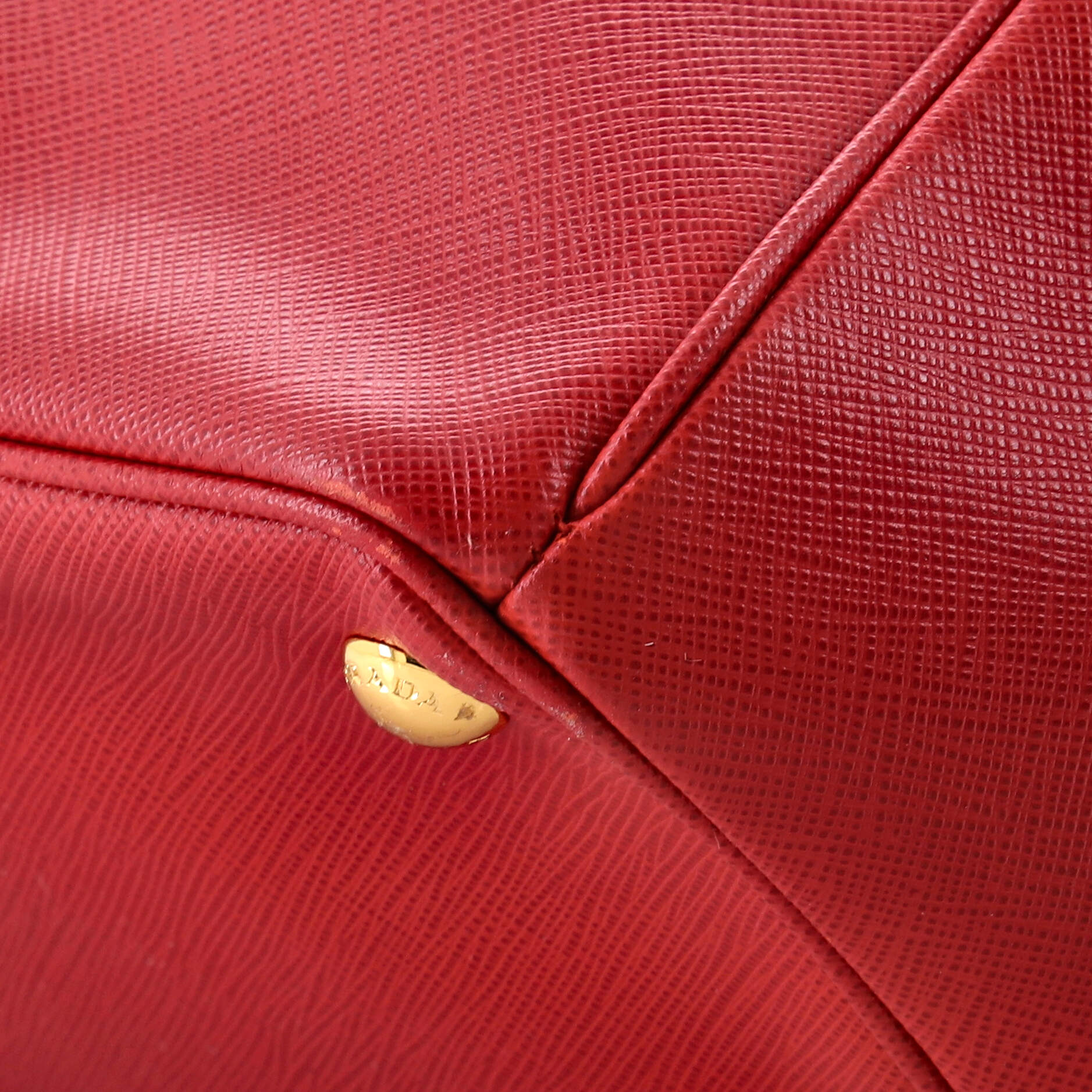 Double Zip Lux Tote Saffiano Leather Large - Image 7