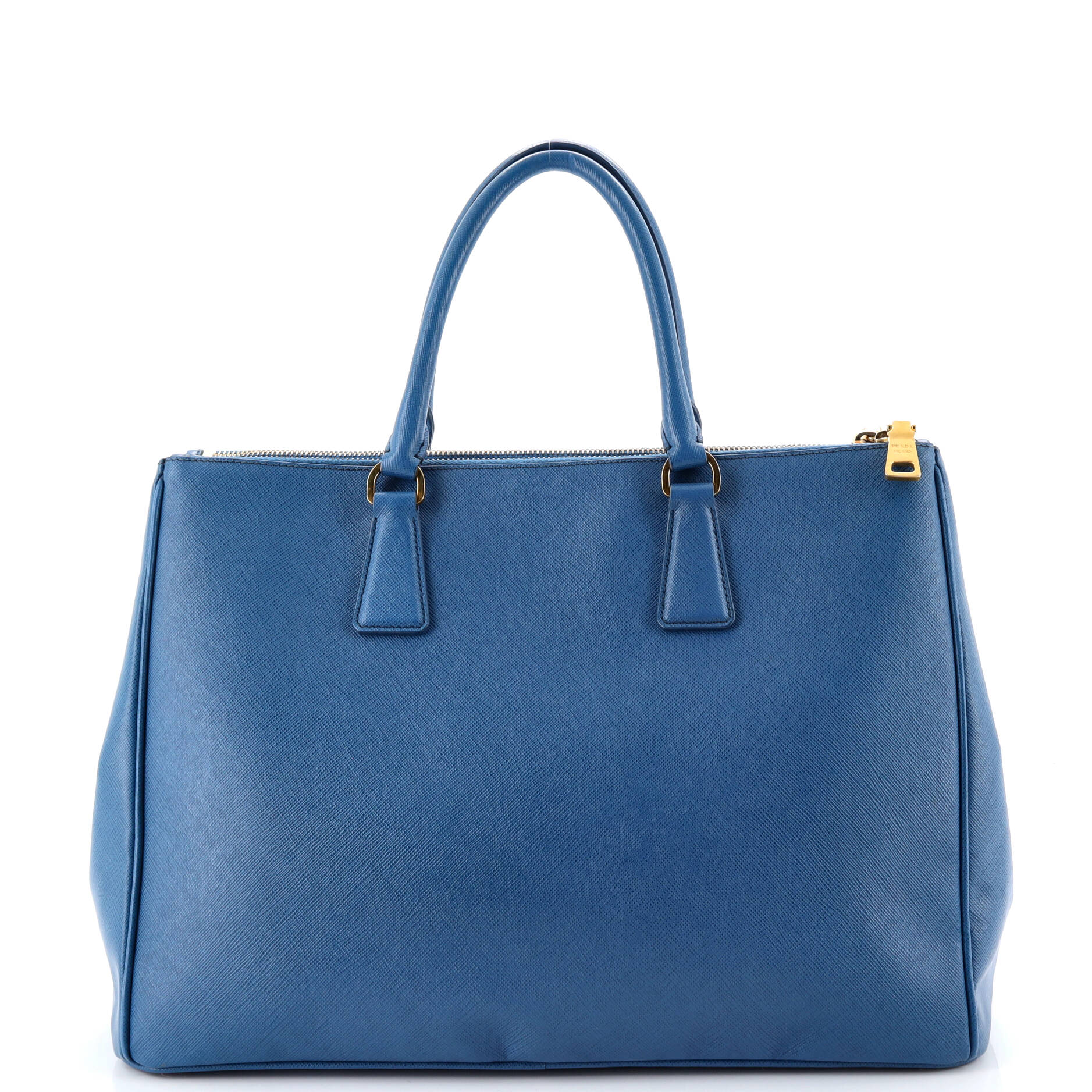 Double Zip Lux Tote Saffiano Leather Large - Image 3