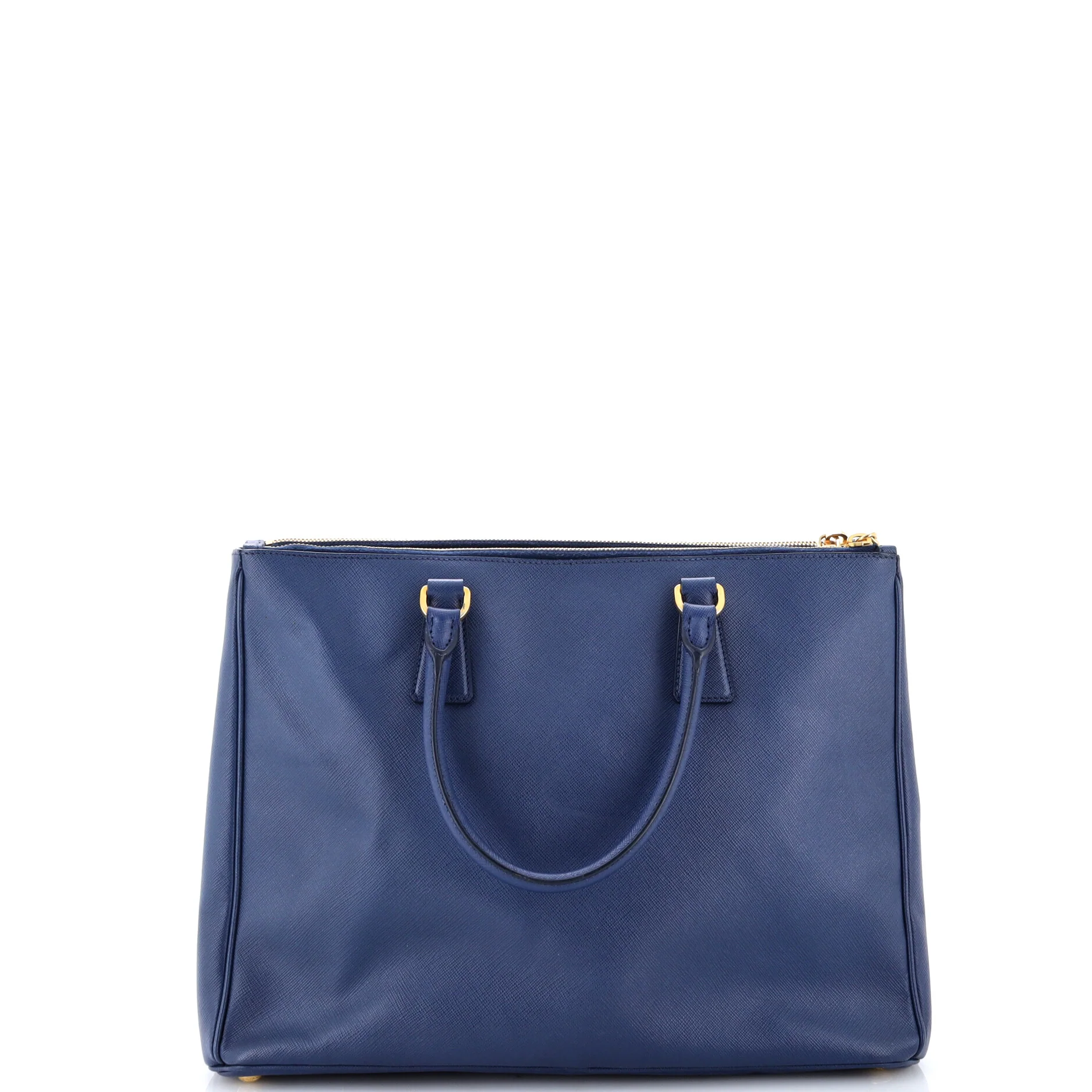 Double Zip Lux Tote Saffiano Leather Large - Image 3