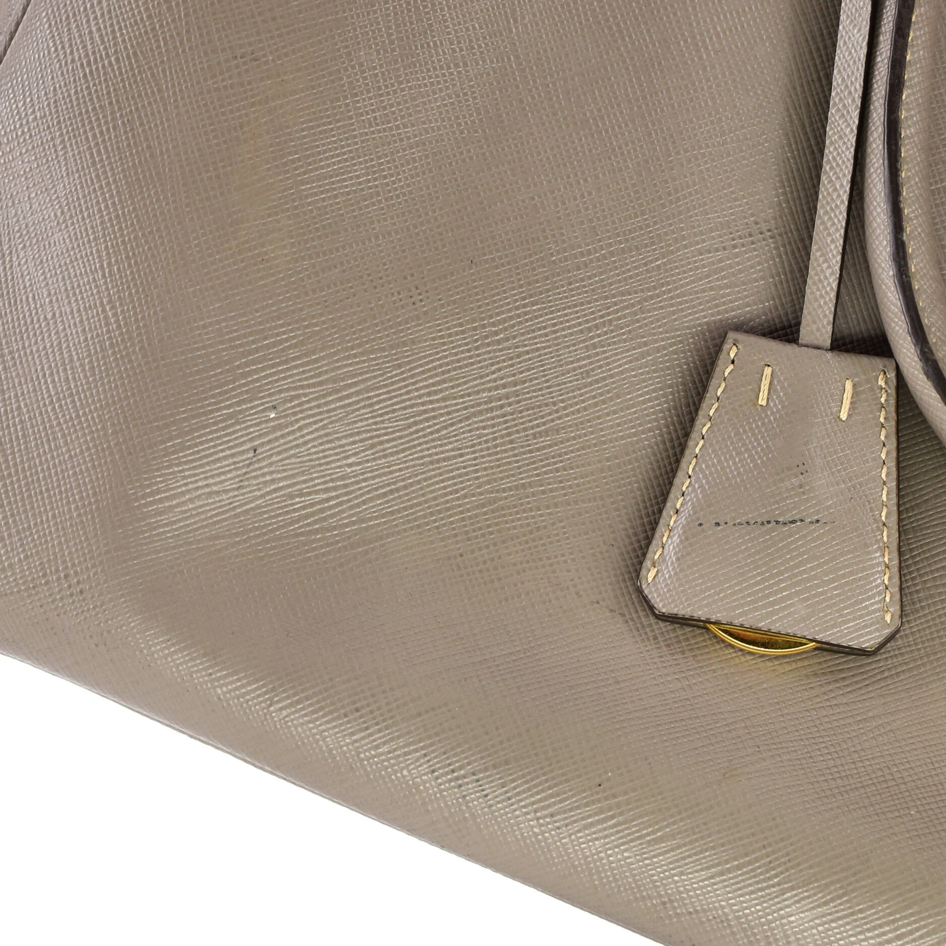 Double Zip Lux Tote Saffiano Leather Large - Image 7