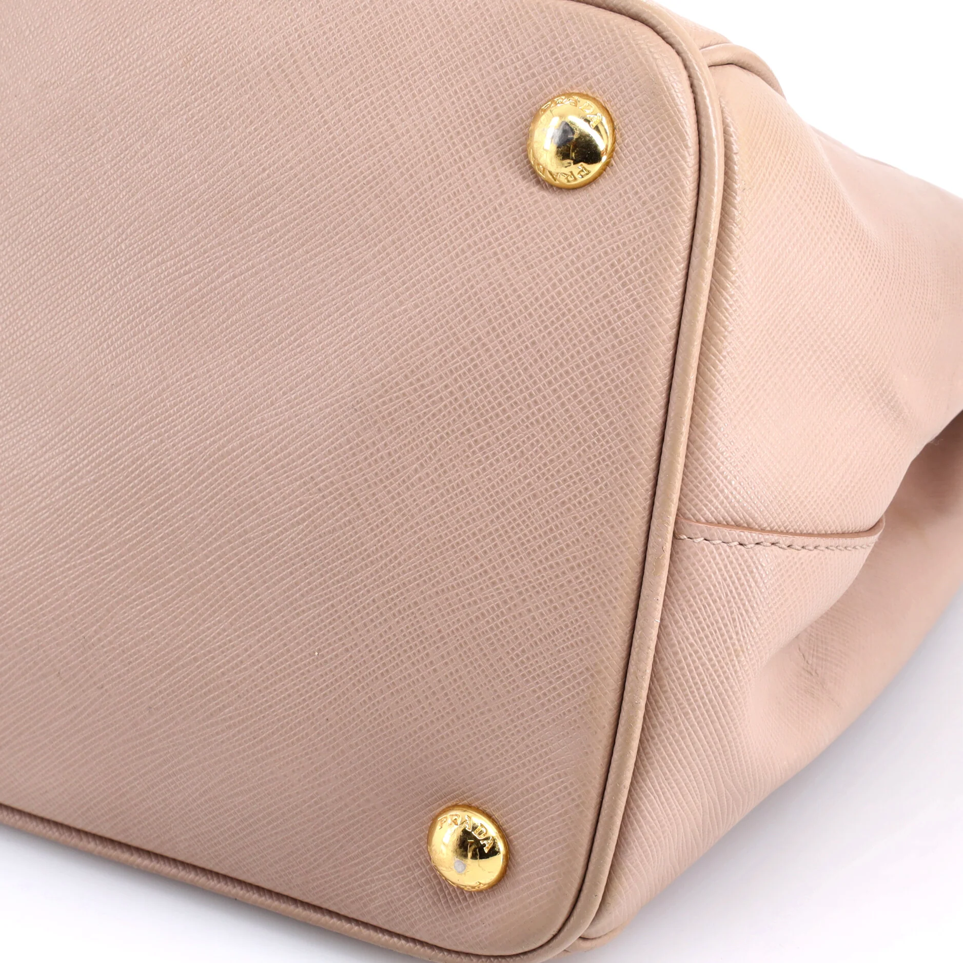 Double Zip Lux Tote Saffiano Leather Large - Image 7