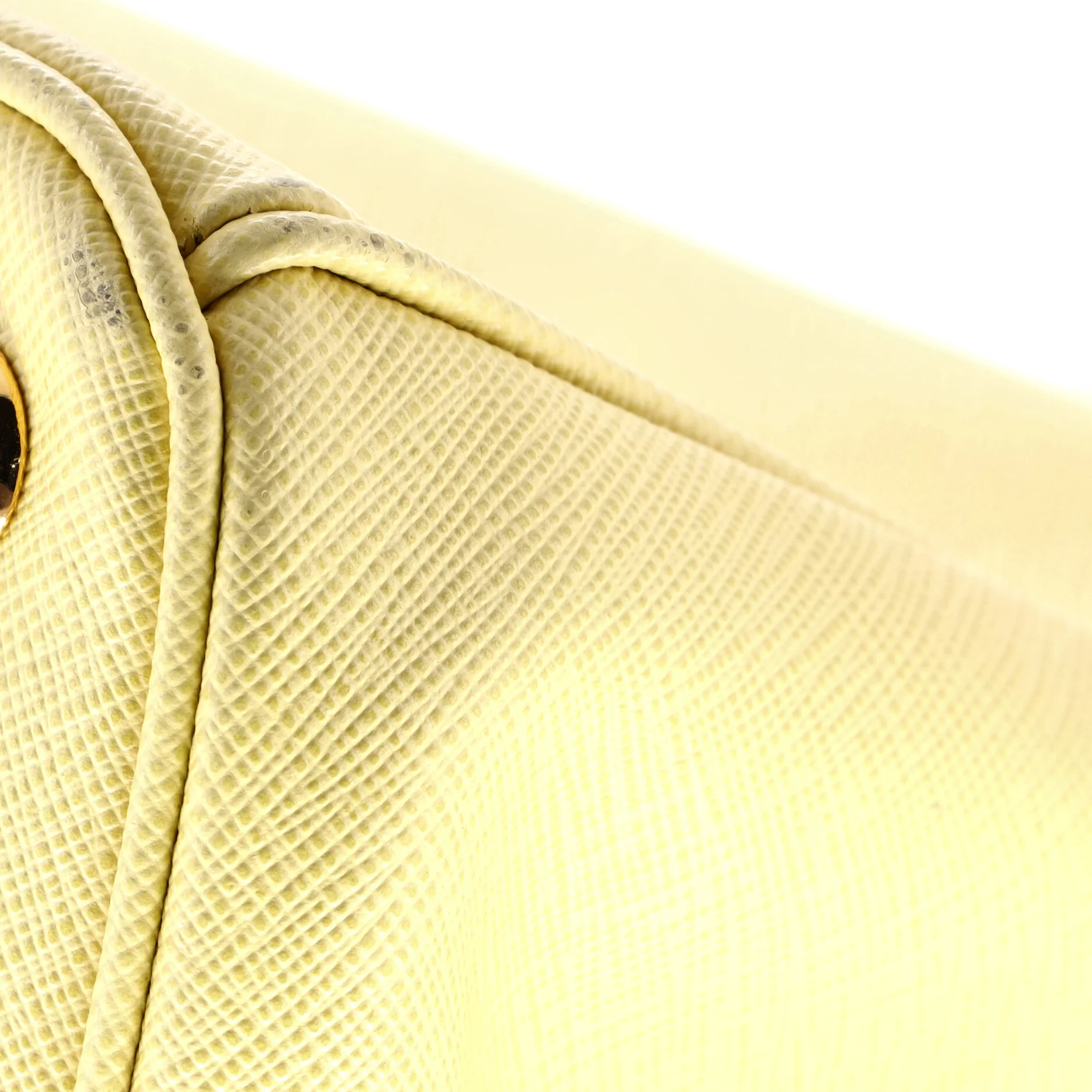 Double Zip Lux Tote Saffiano Leather Large - Image 8