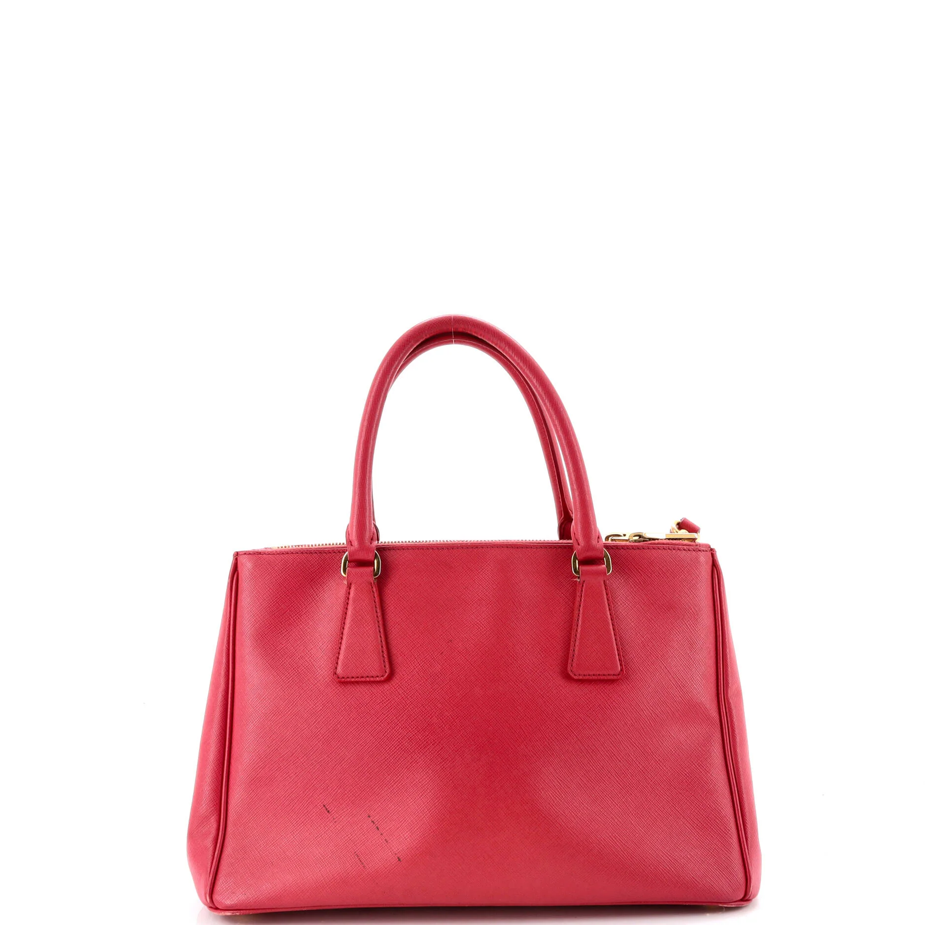 Double Zip Lux Tote Saffiano Leather Medium - Image 3