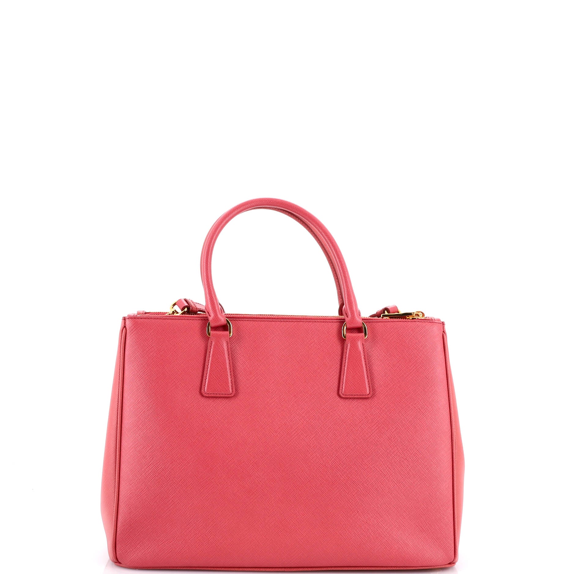 Double Zip Lux Tote Saffiano Leather Medium - Image 3