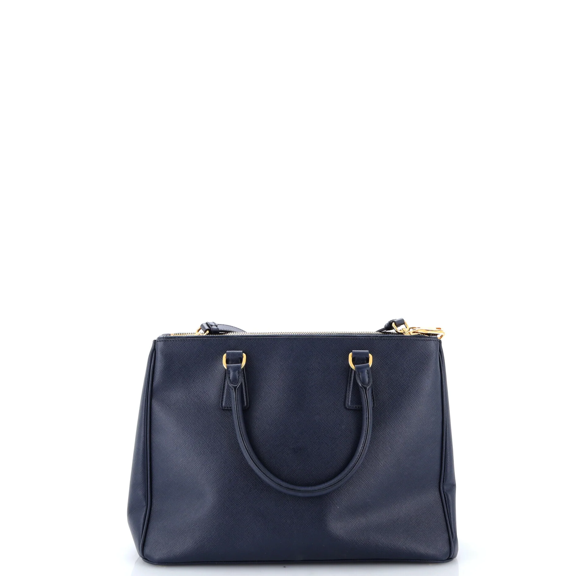 Double Zip Lux Tote Saffiano Leather Medium - Image 3