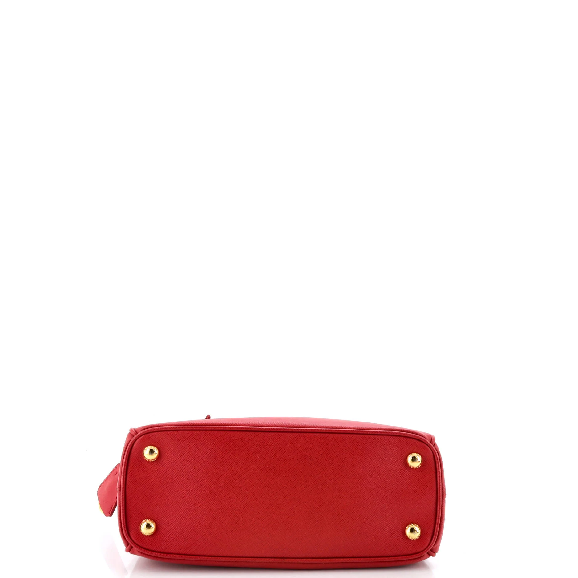 Double Zip Lux Tote Saffiano Leather Small - Image 4