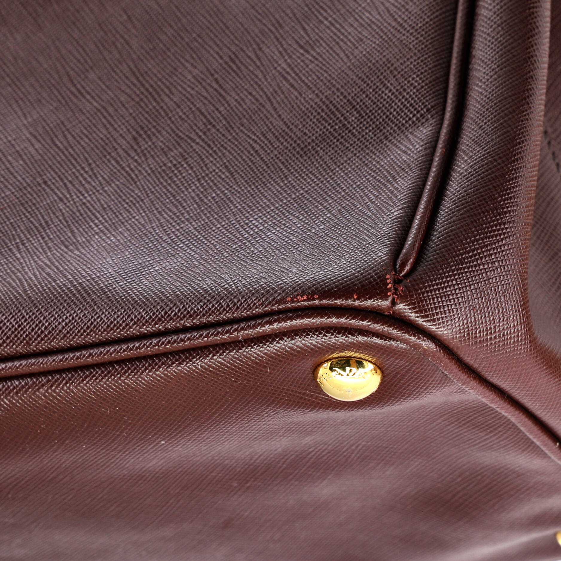 Double Zip Lux Tote Saffiano Leather XL - Image 6
