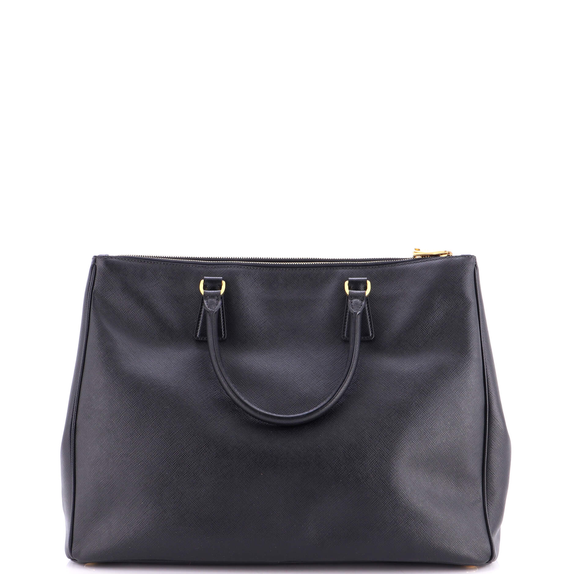 Double Zip Lux Tote Saffiano Leather XL - Image 3