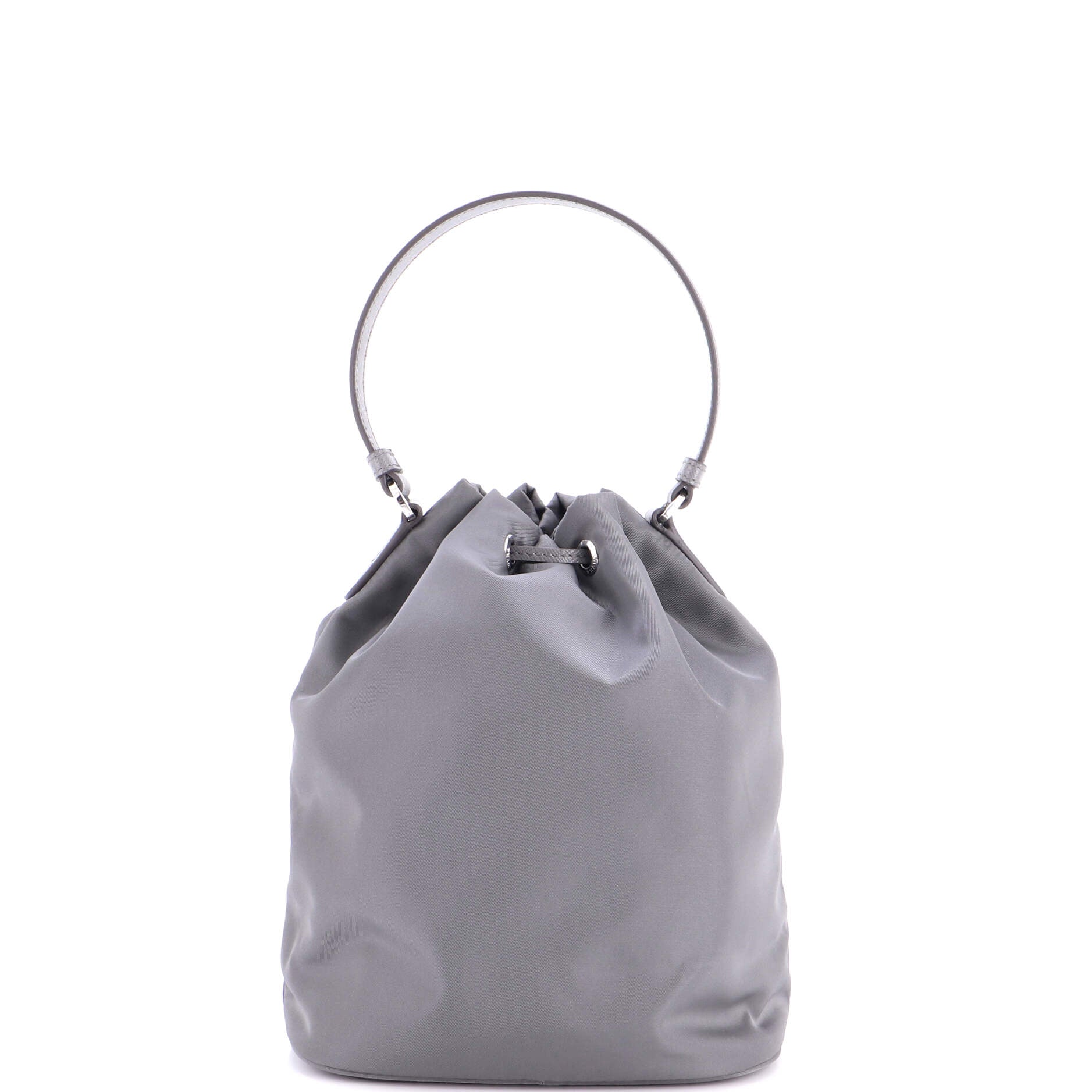 Drawstring Bucket Bag Re-Nylon Small - Image 3