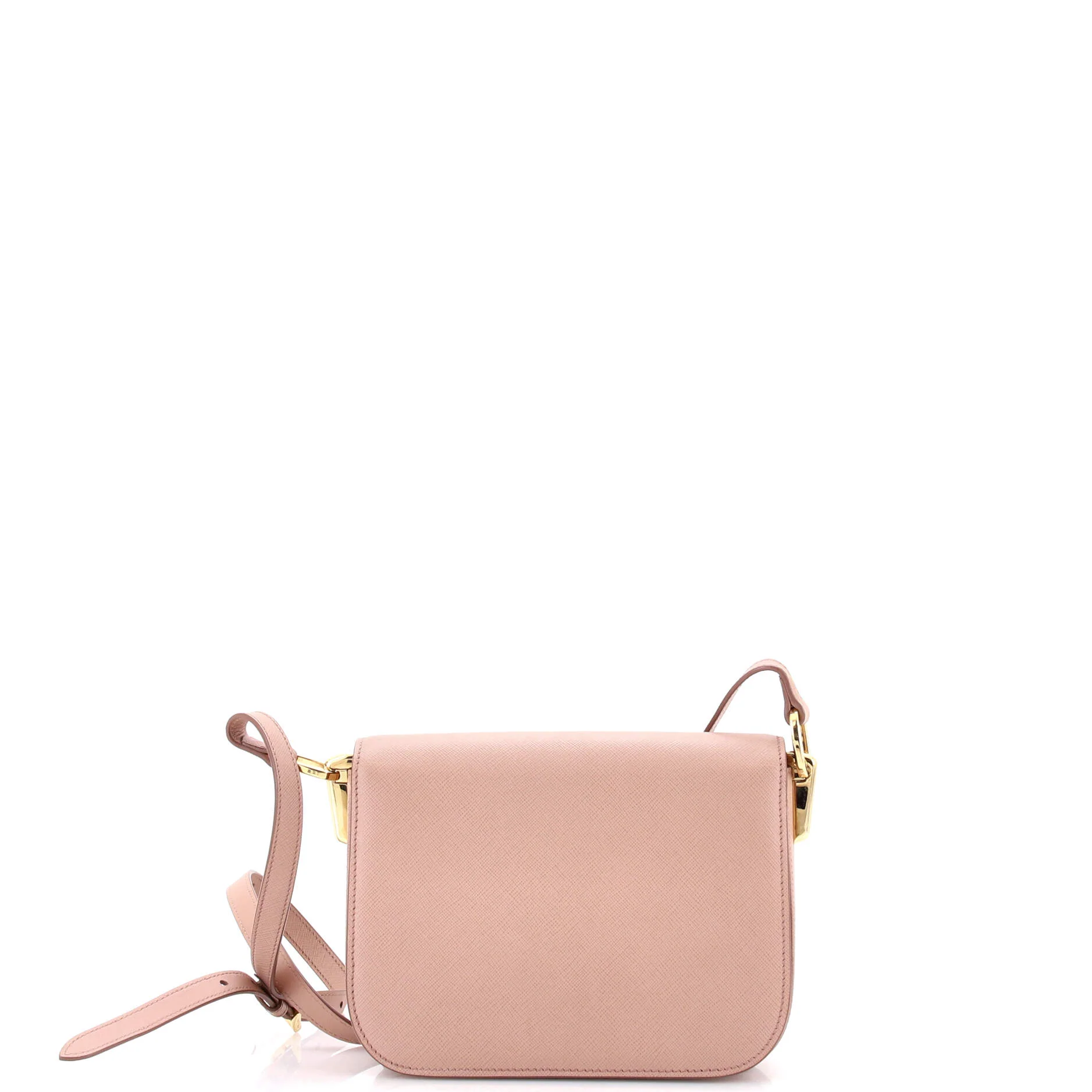Embleme Flap Bag Saffiano Leather Small - Image 3