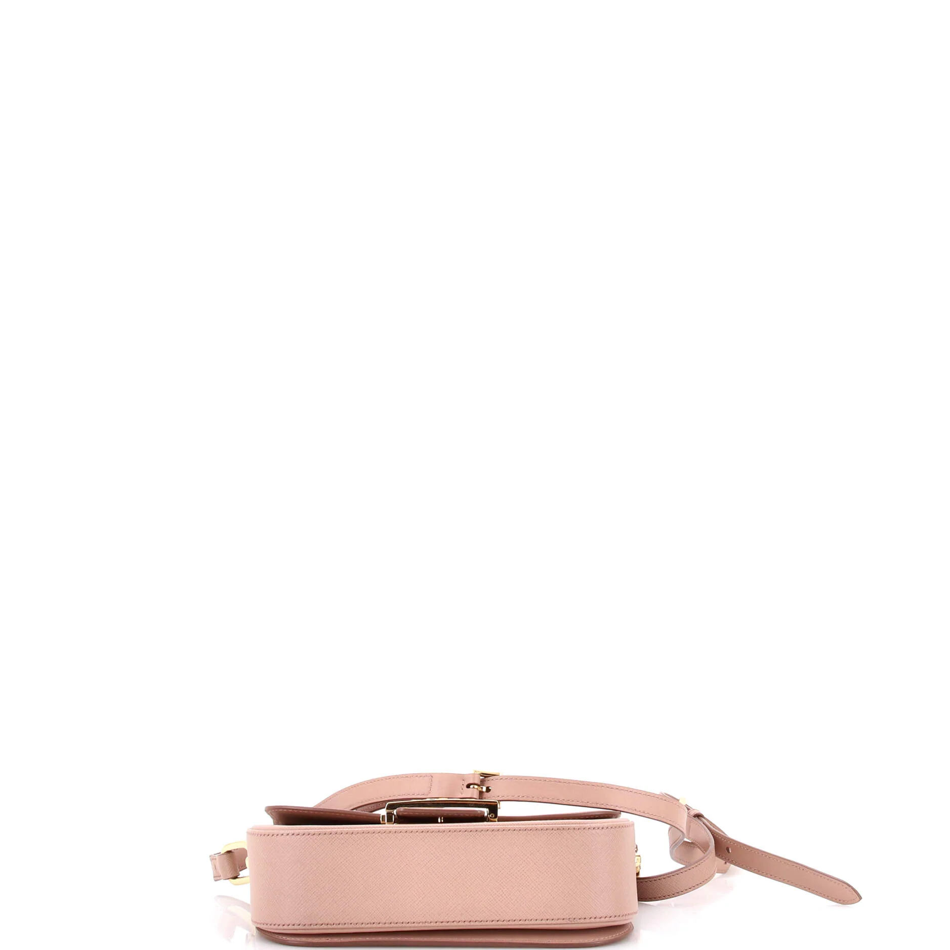 Embleme Flap Bag Saffiano Leather Small - Image 4