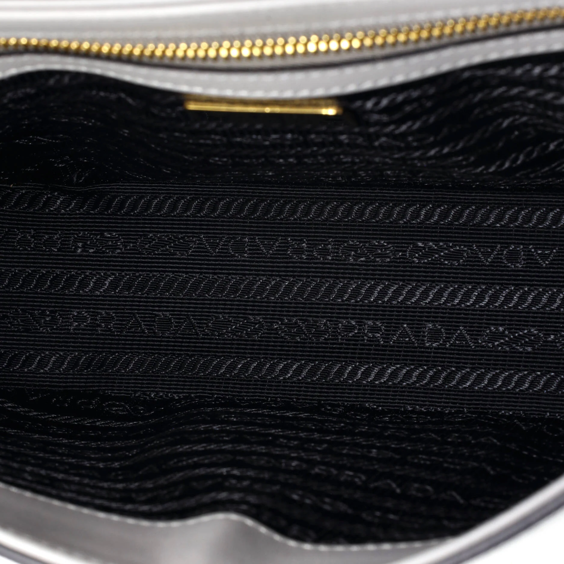 Embleme Flap Bag Saffiano Leather Small - Image 5