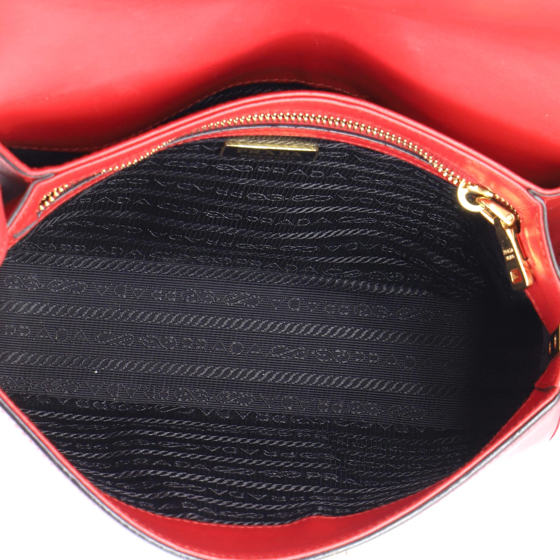 Embleme Flap Bag Saffiano Leather Small - Image 5