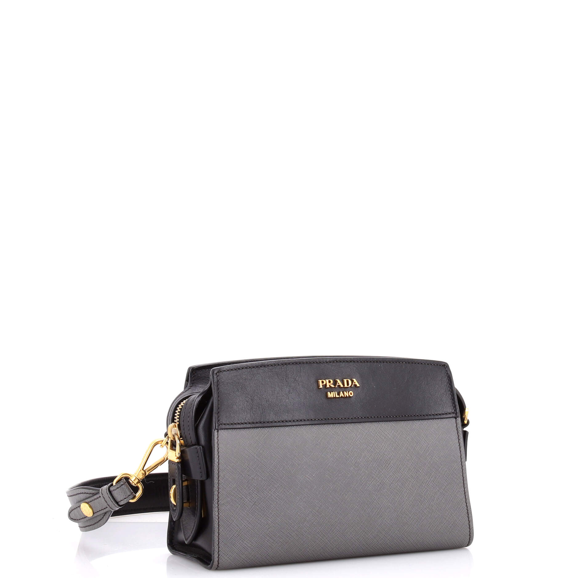 Esplanade Crossbody Bag Saffiano with City Calf Small - Image 2