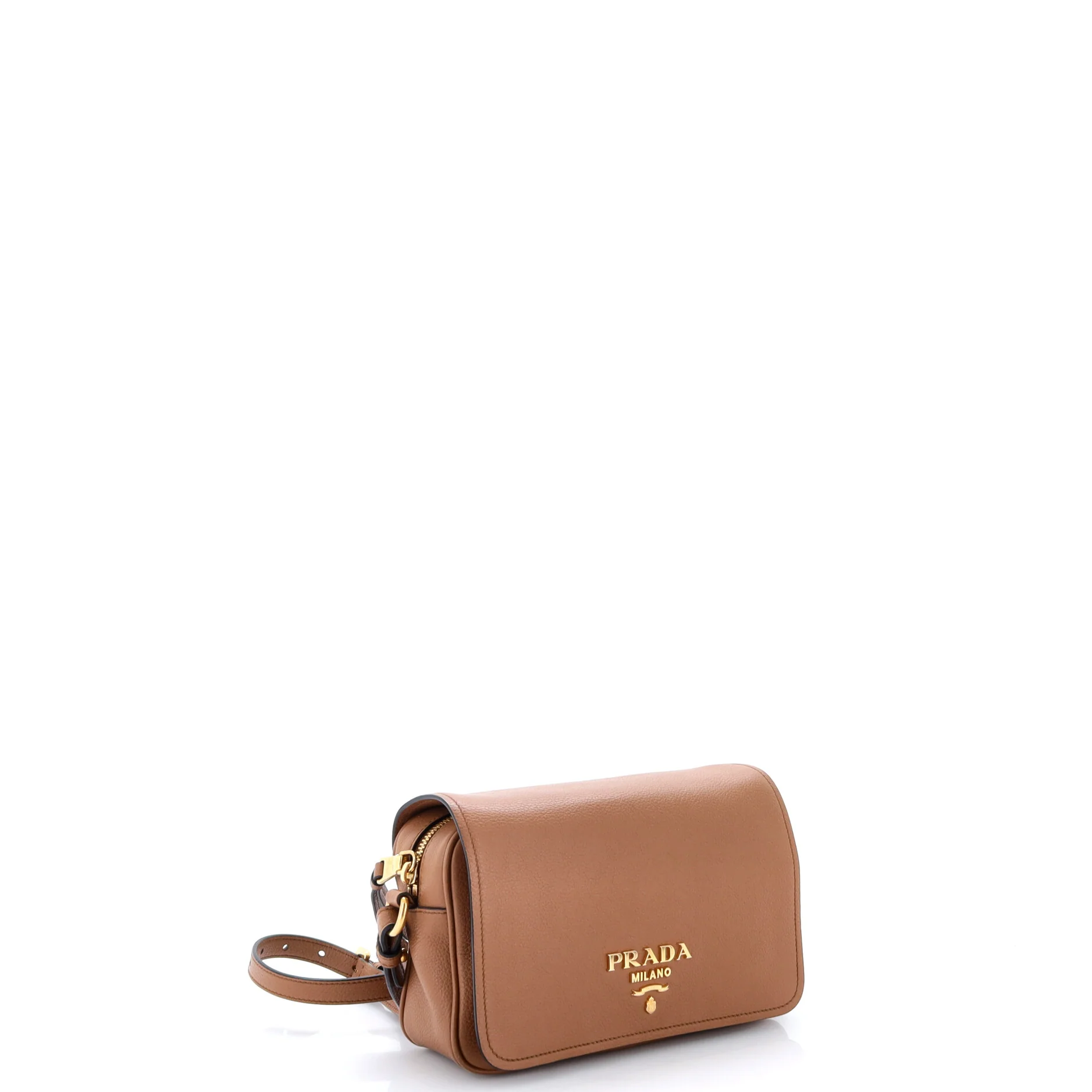 Flap Zip Crossbody Bag Vitello Phenix Small - Image 2