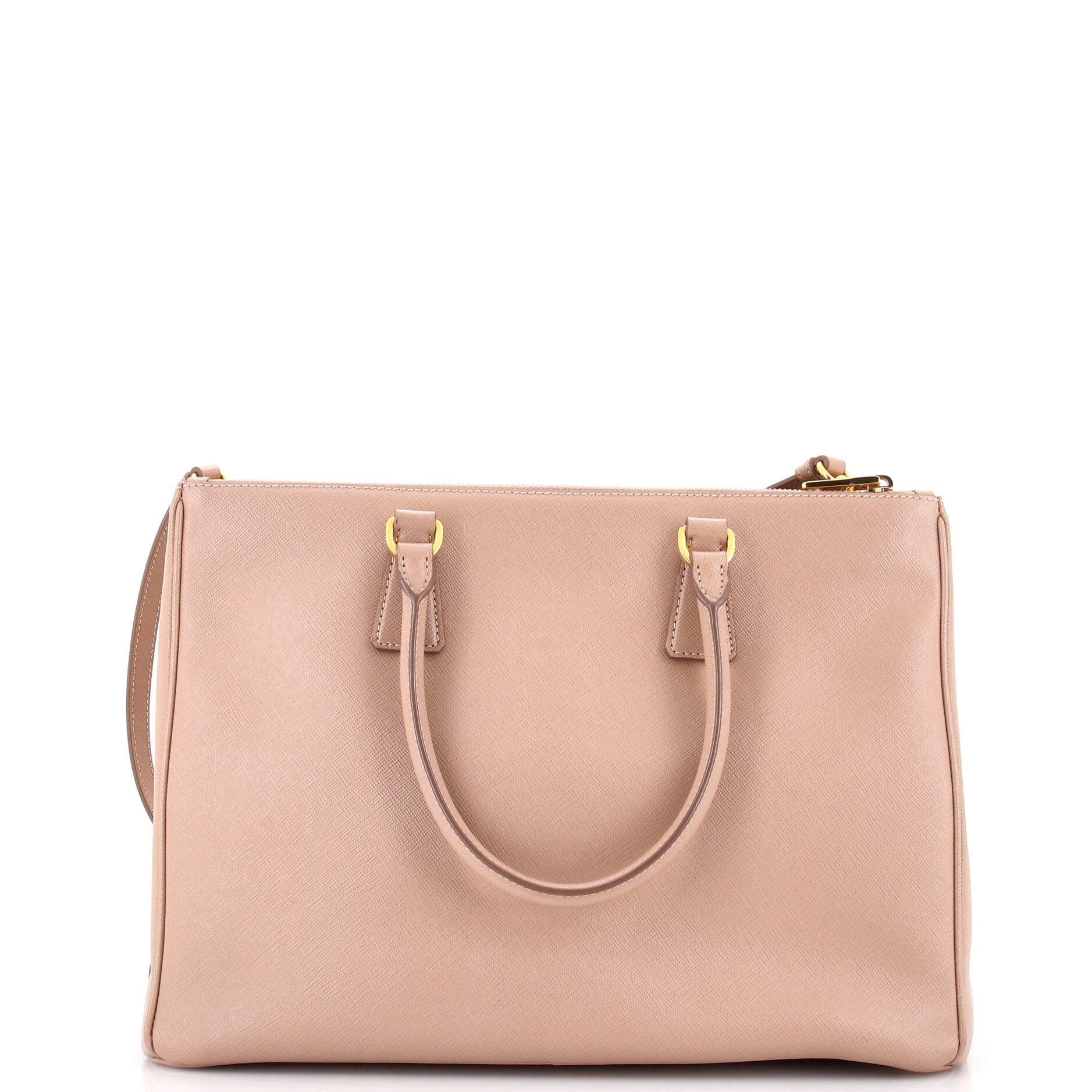 Galleria Double Zip Tote Saffiano Leather Large - Image 3