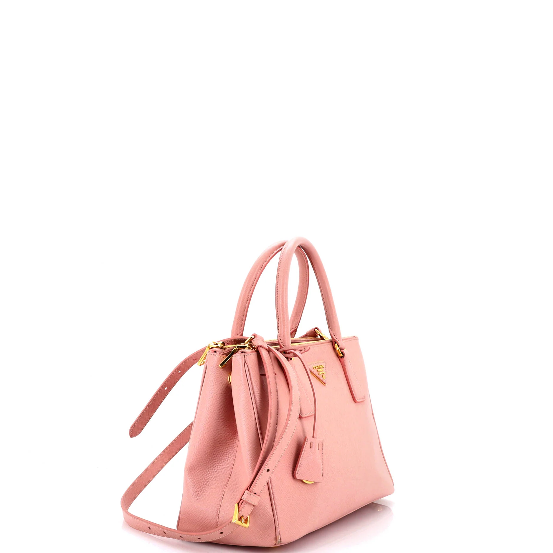 Galleria Double Zip Tote Saffiano Leather Medium - Image 2