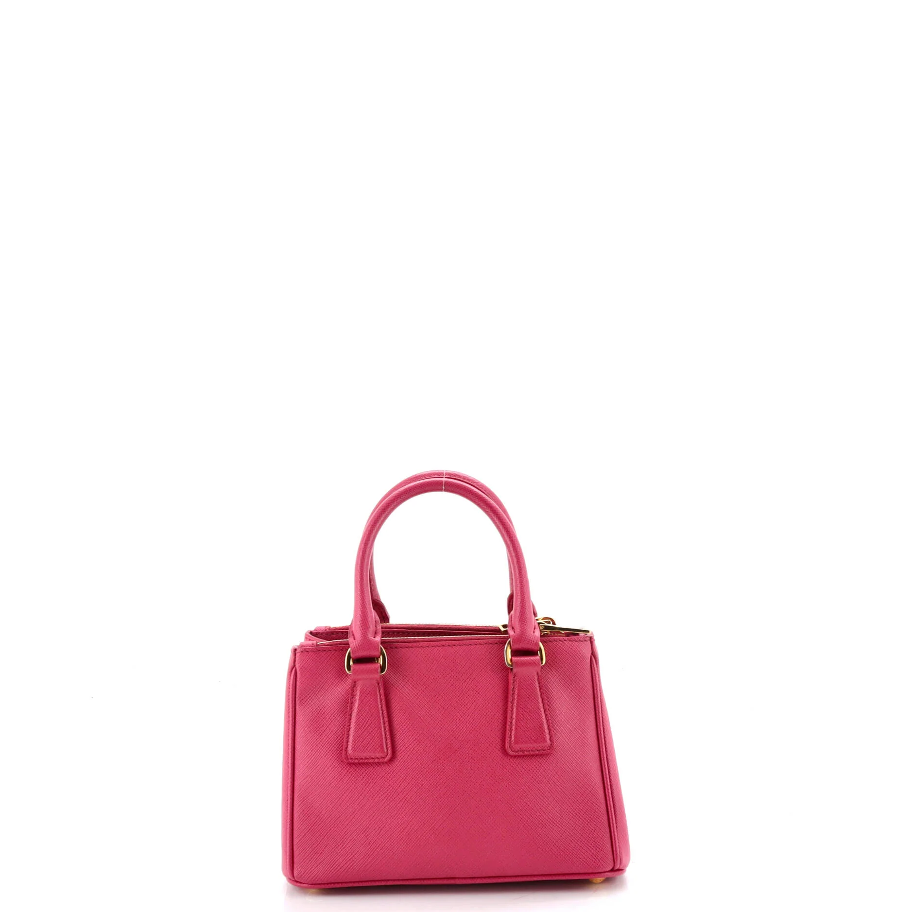 Galleria Double Zip Tote Saffiano Leather Mini - Image 3