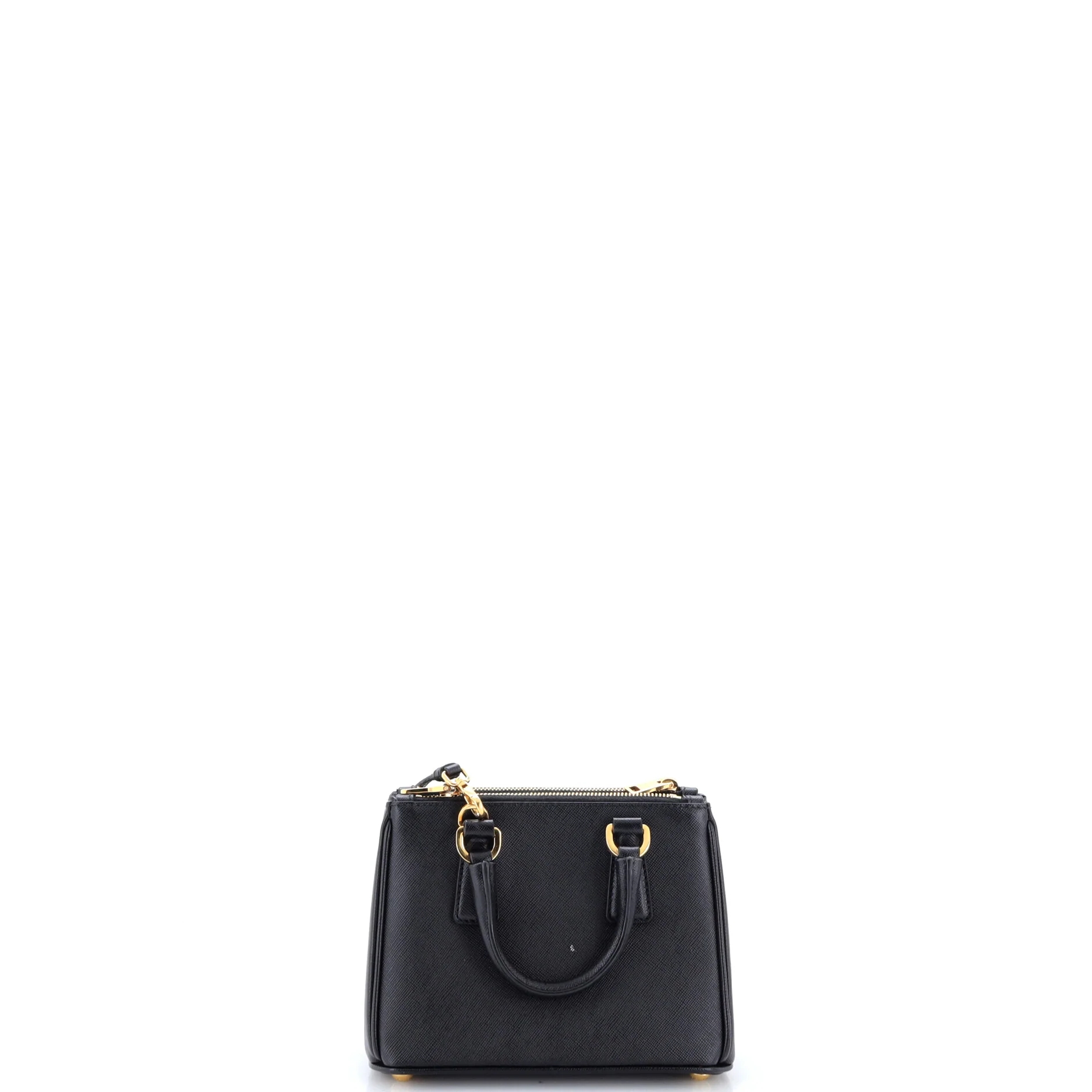 Galleria Double Zip Tote Saffiano Leather Mini - Image 3