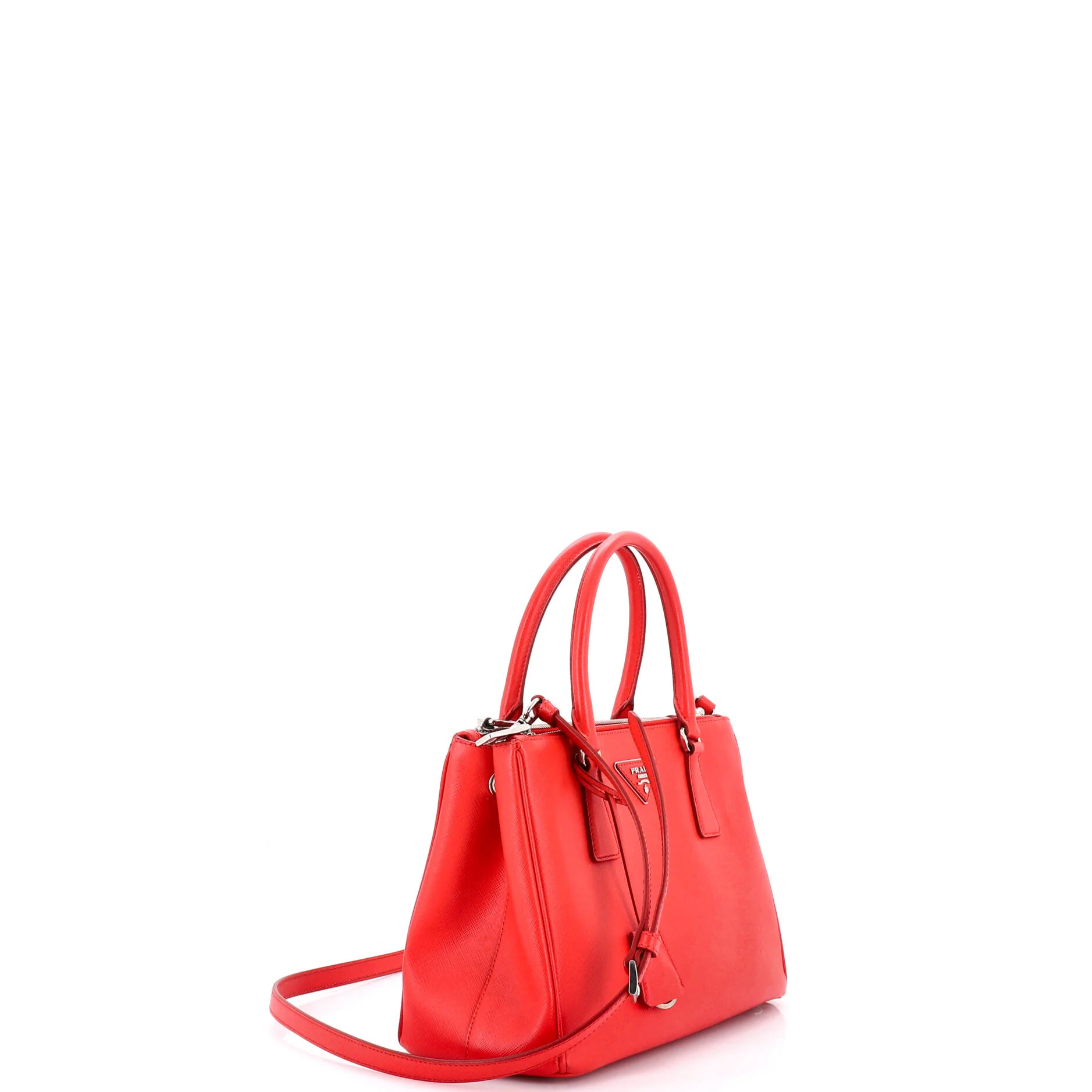 Galleria Double Zip Tote Saffiano Leather Small - Image 2