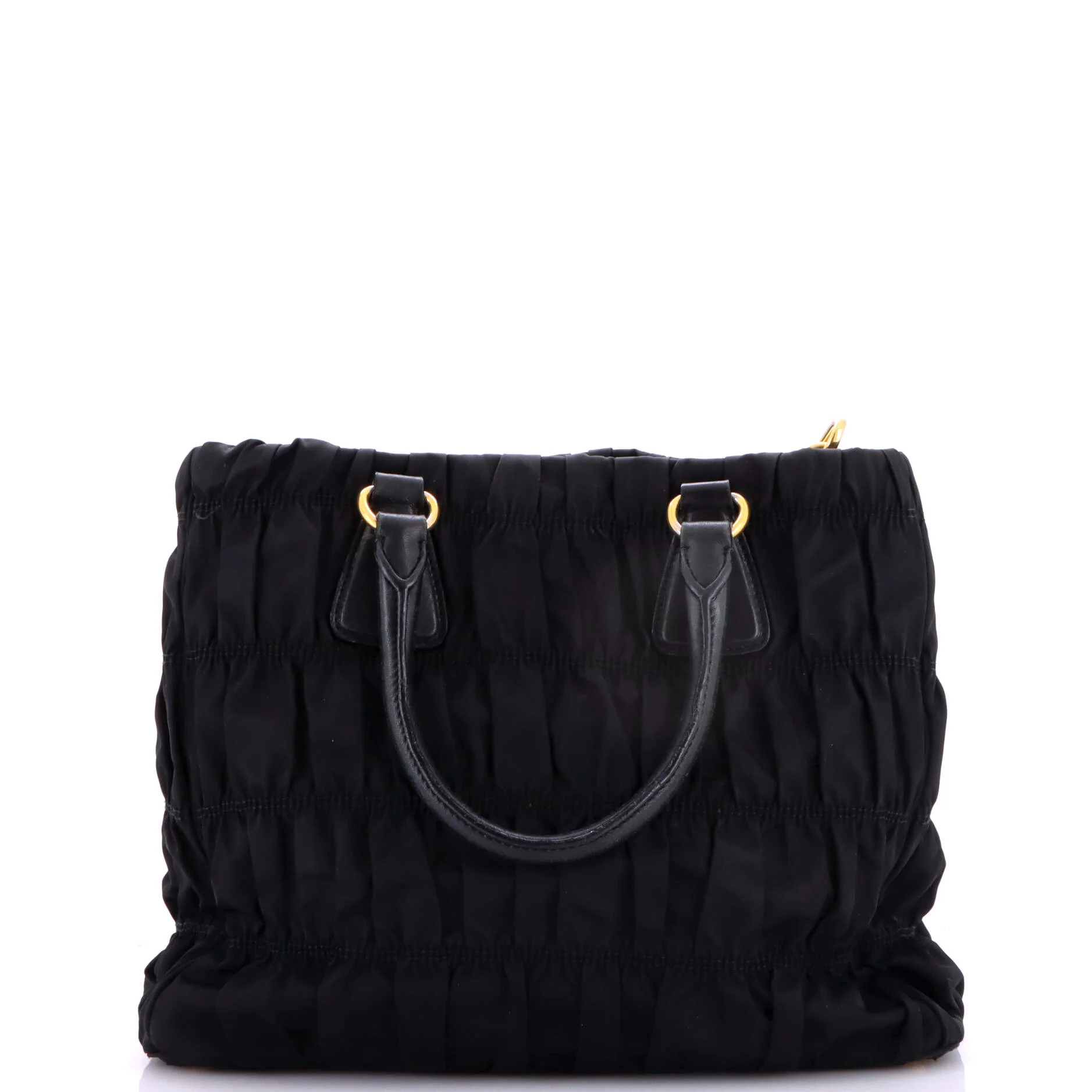 Gaufre Convertible Tote Leather and Tessuto Large - Image 3