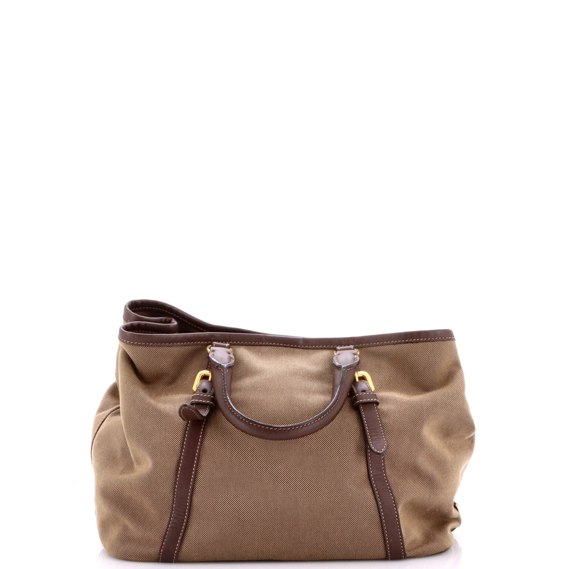 Logo Convertible Tote Canvas with Leather Medium - Image 3