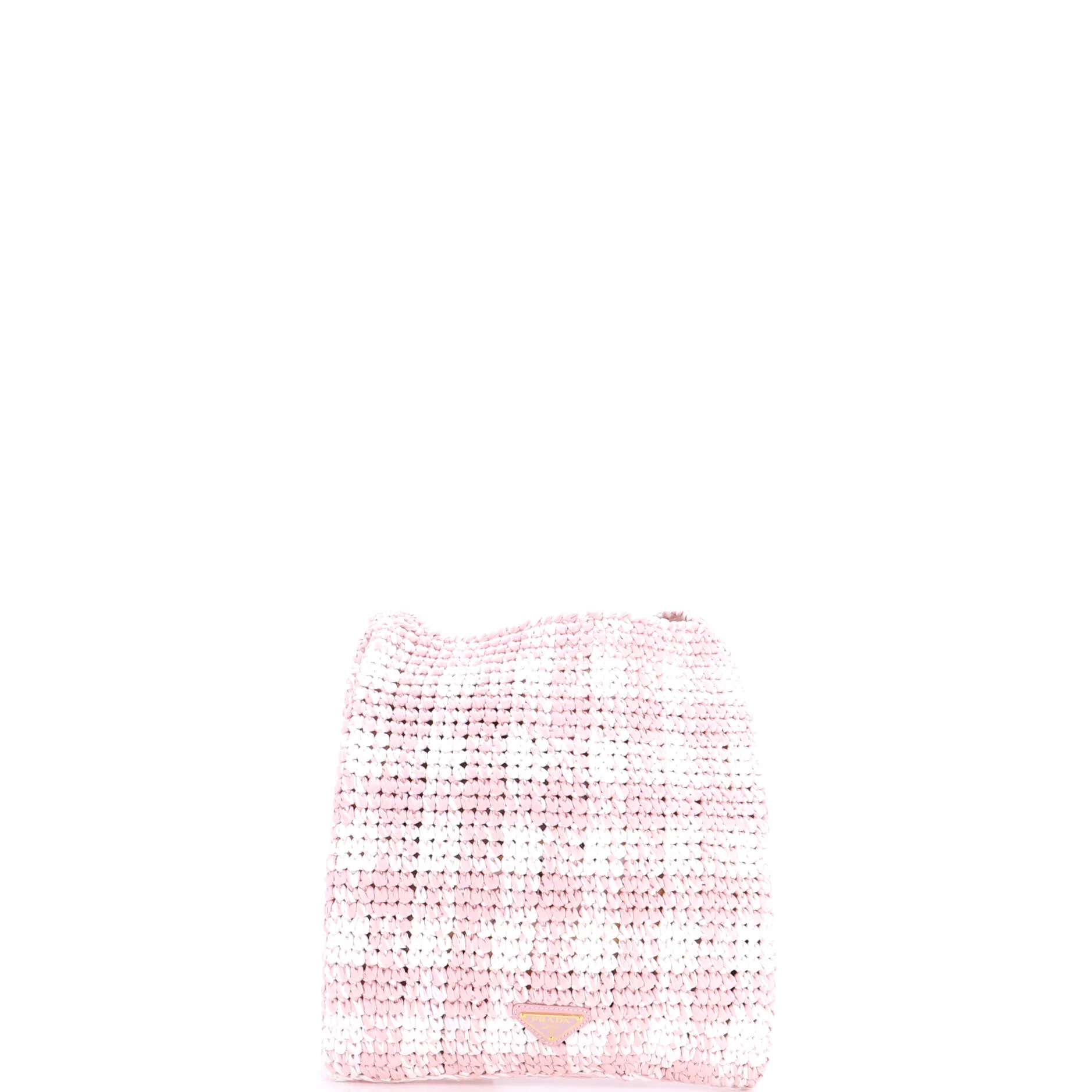 Logo Messenger Bag Printed Raffia Small - Image 3