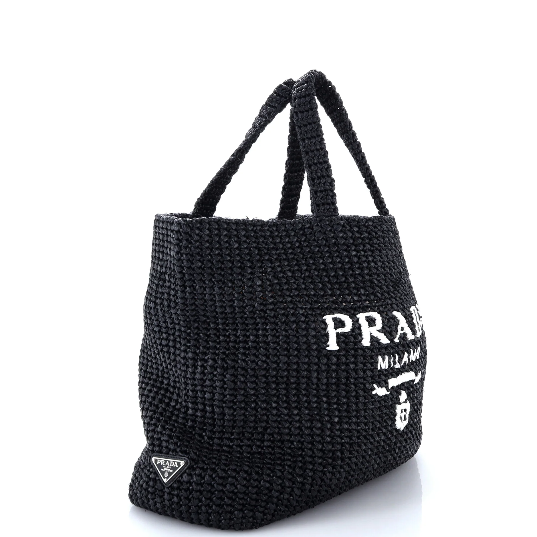 Logo Tote Raffia Large - Image 2