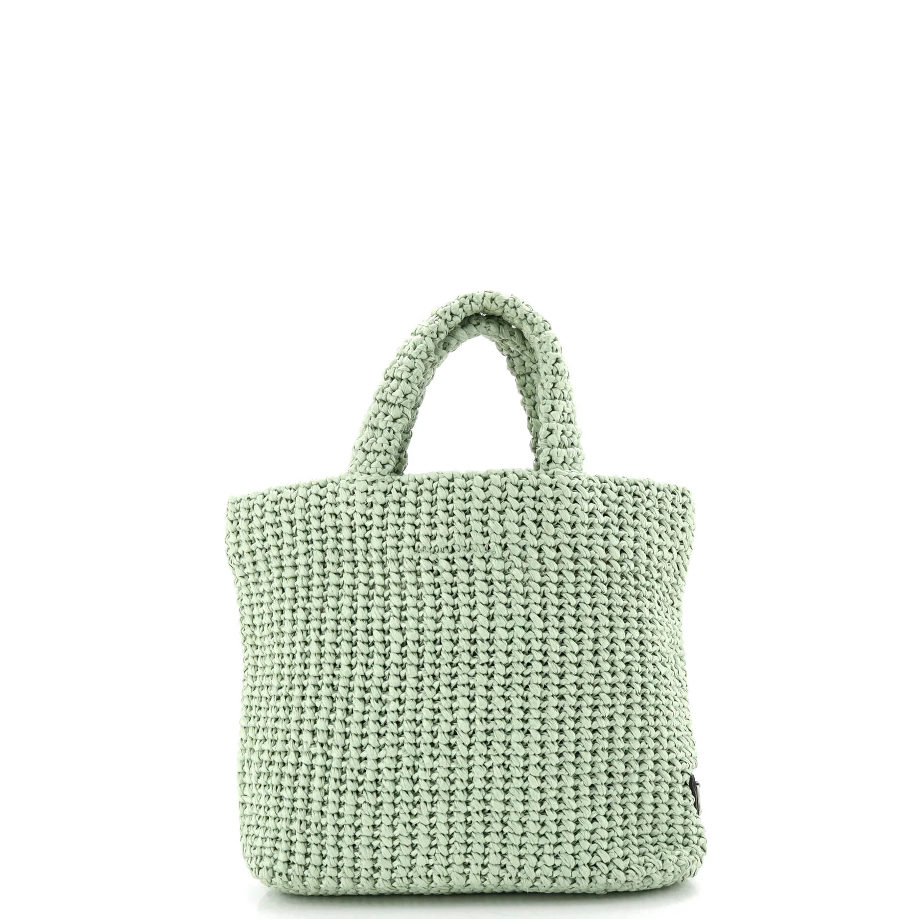 Logo Tote Raffia Small - Image 3