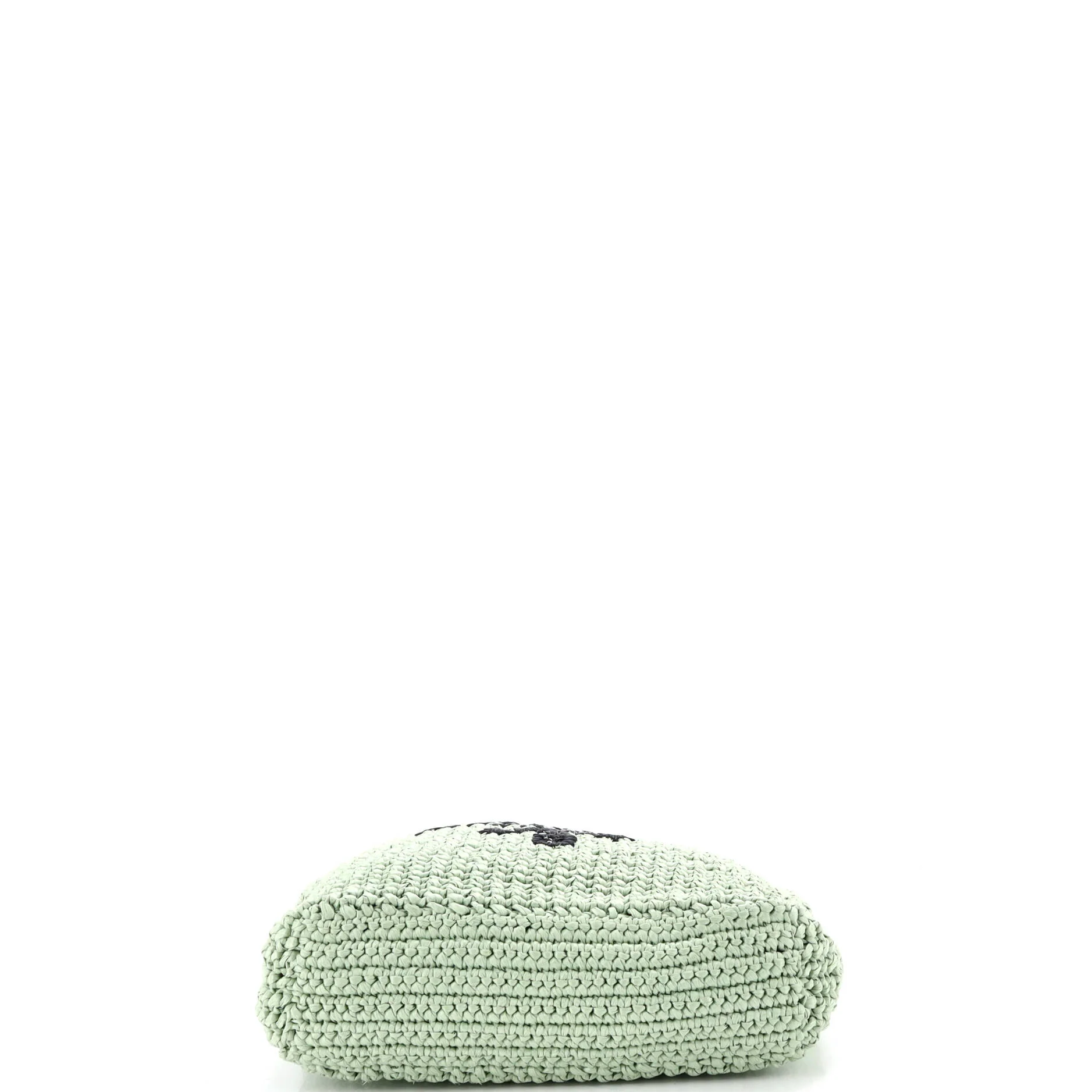 Logo Tote Raffia Small - Image 4
