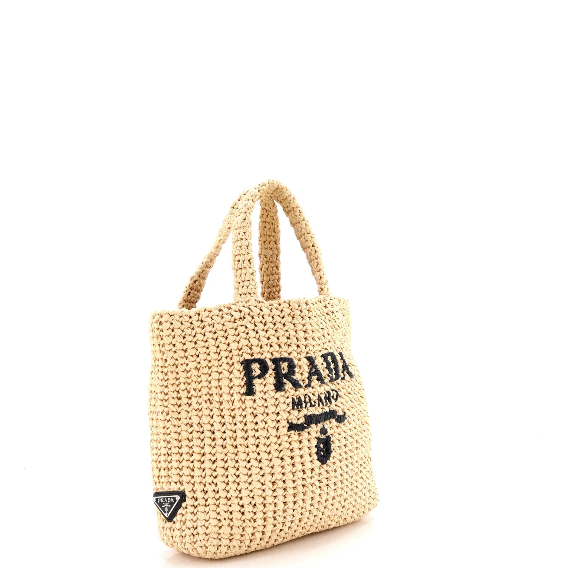 Logo Tote Raffia Small - Image 2