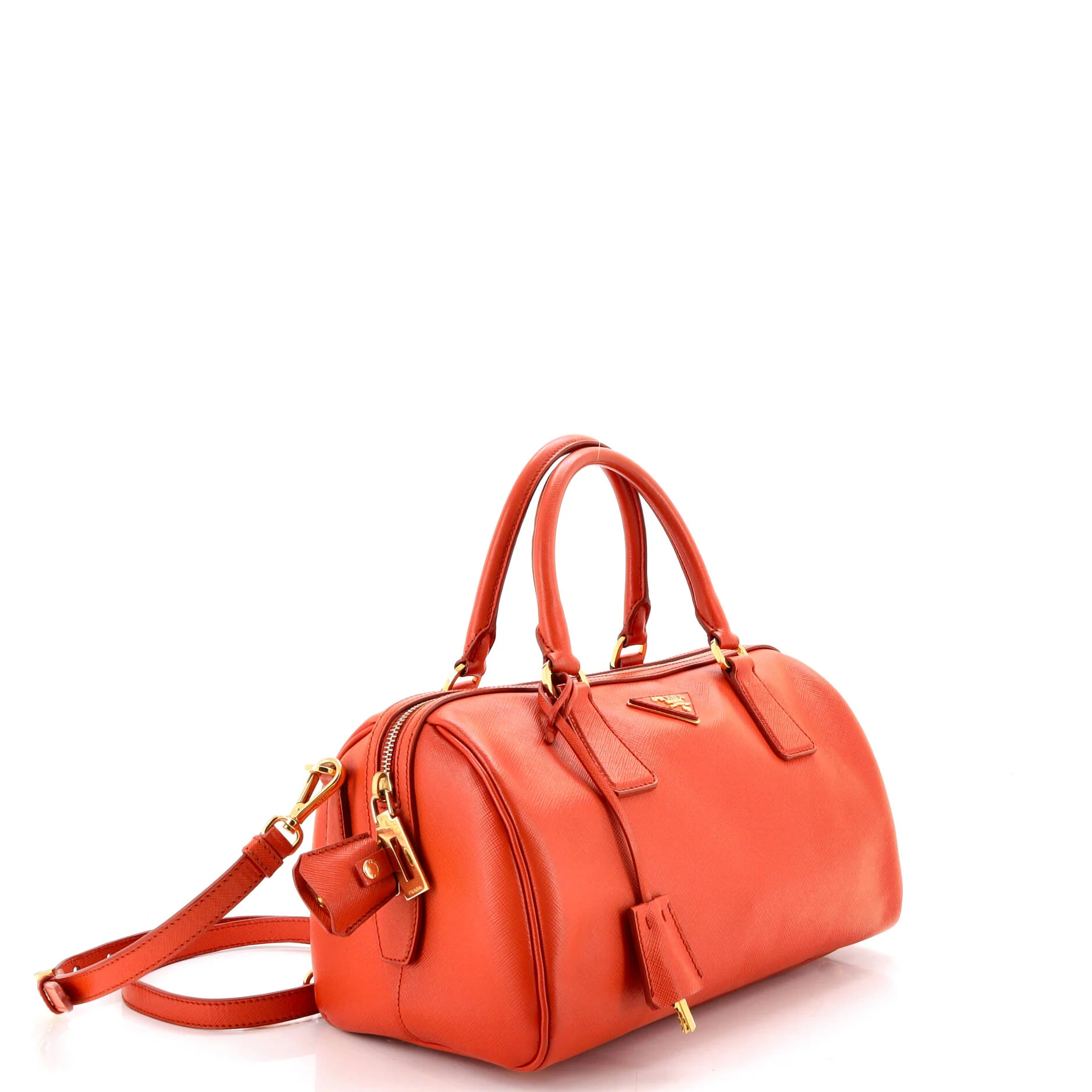 Lux Convertible Boston Bag Saffiano Leather Medium - Image 2